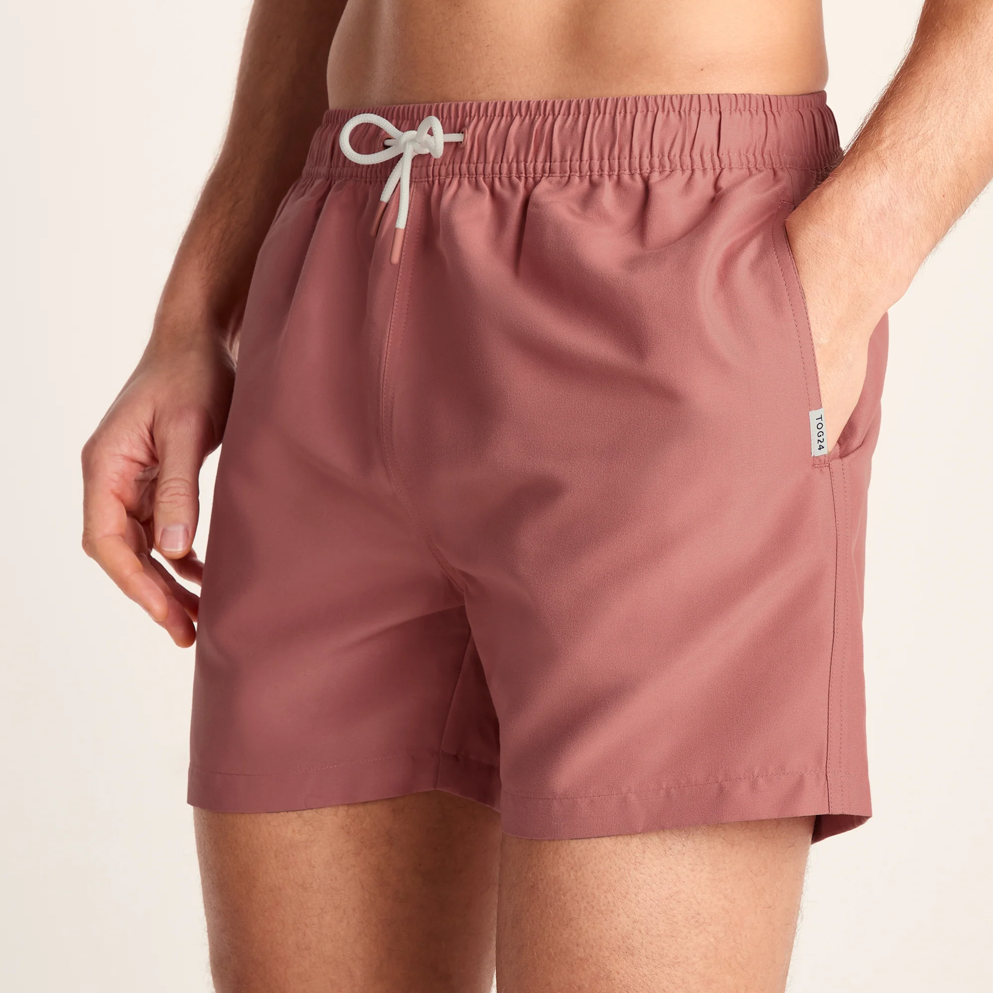 Adler Mens Swimshorts - Redwood - Image 5