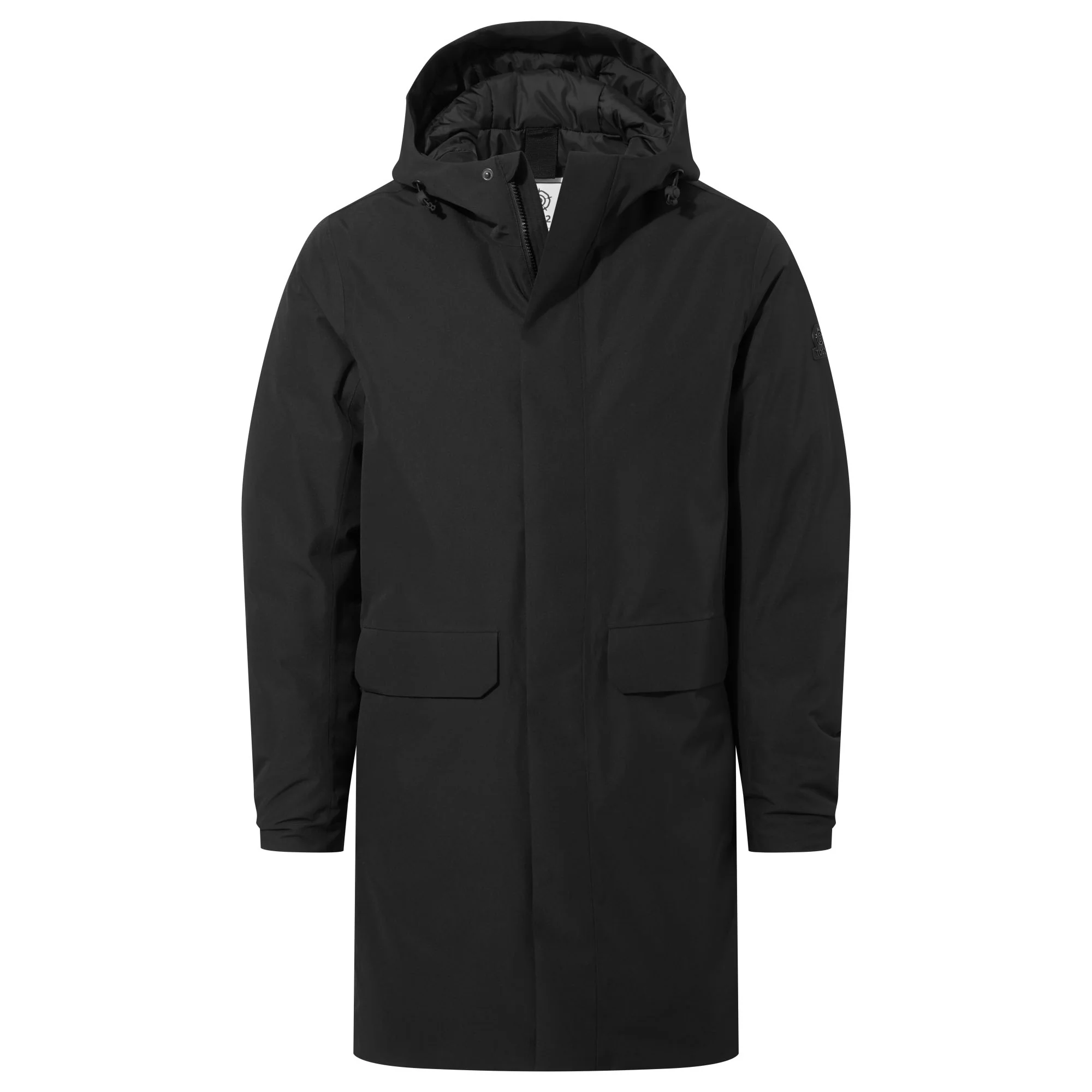 Aksel Mens Waterproof Insulated Parka - Black - Image 13
