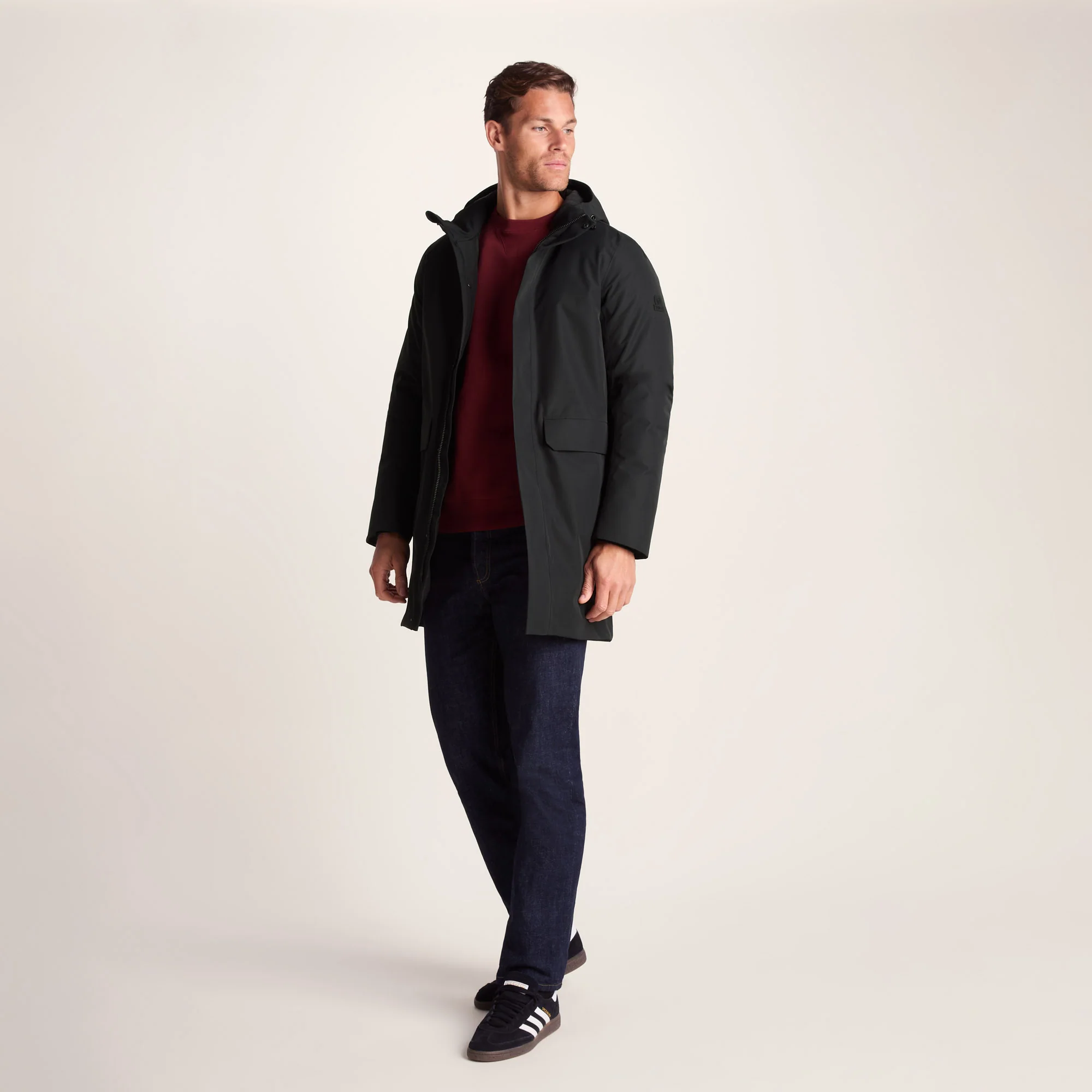 Aksel Mens Waterproof Insulated Parka - Black - Image 6