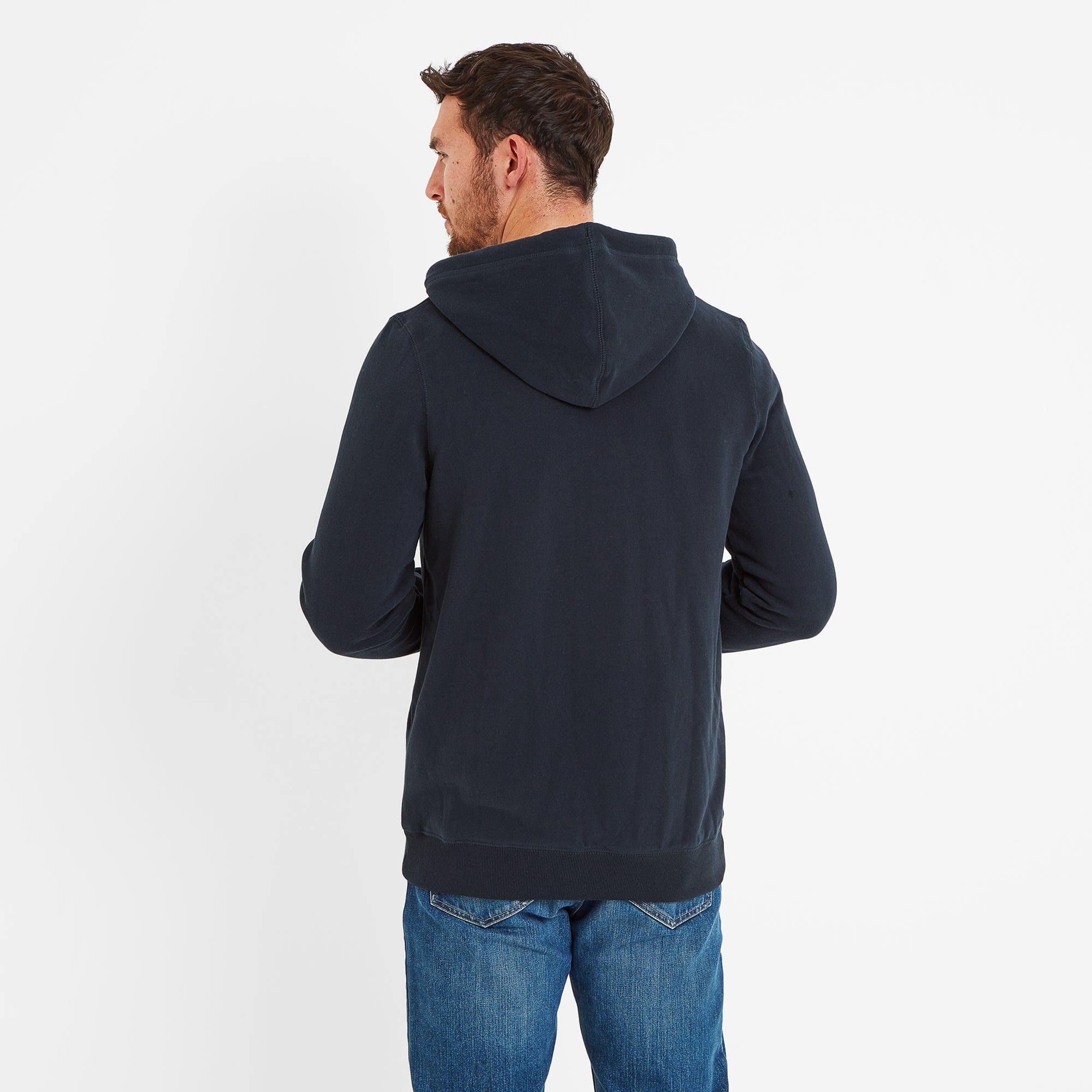 Alden Mens Supersoft Hoody - Dark Indigo - Image 3