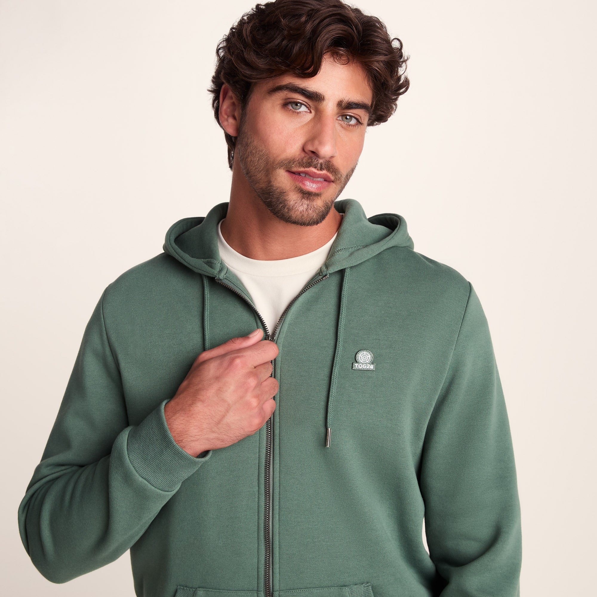 Alden Mens Supersoft Hoody - Light Forest - Image 5