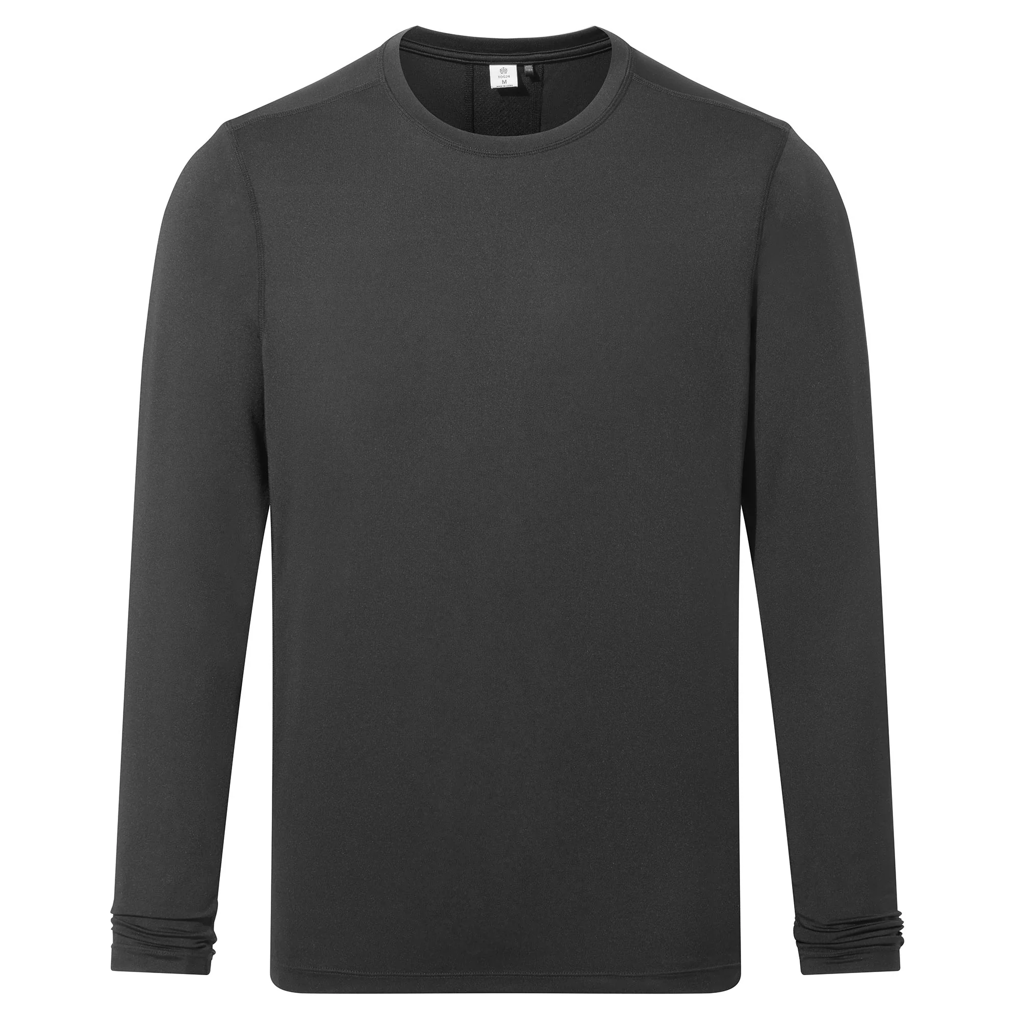 Aller Mens Long Sleeve Performance T-Shirt - Black - Image 7