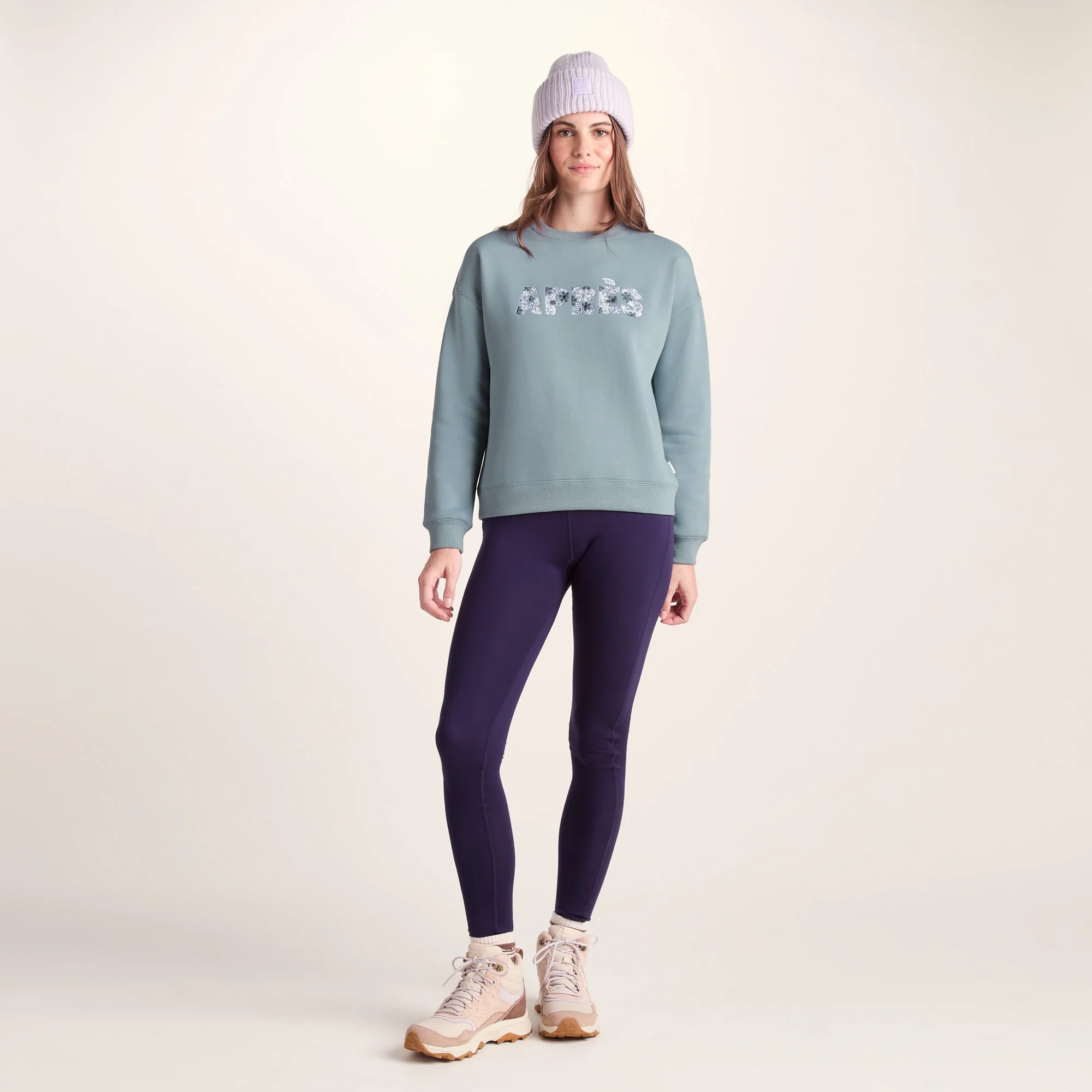 Aurora Womens Supersoft Sweat - Mist Grey - Image 2
