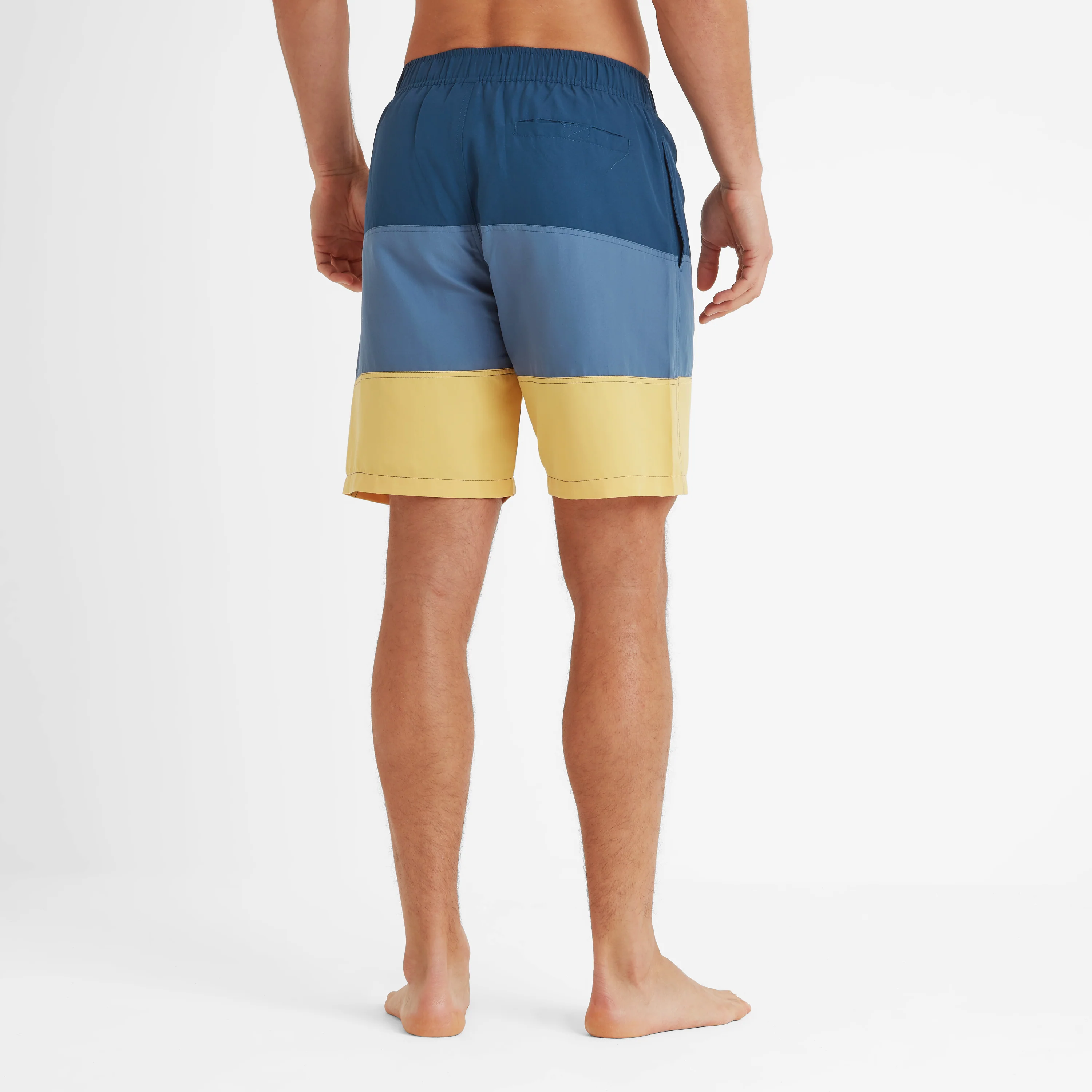 Bendon Mens Swimshorts - Inky Blue/Blue Dolphin/Sunflower - Image 5