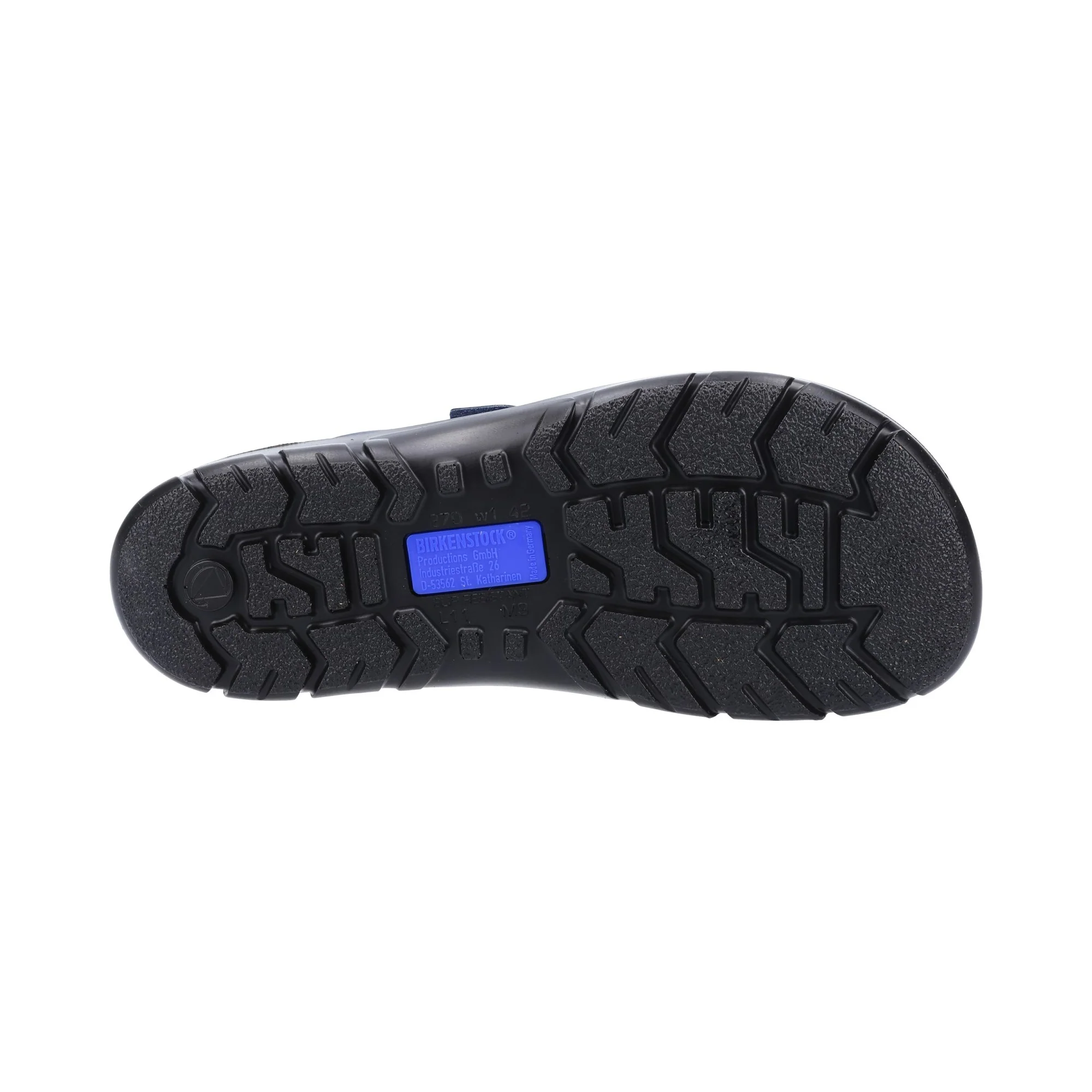 Birkenstock Bilbao Mens Mule Sandal - Blue - Image 3