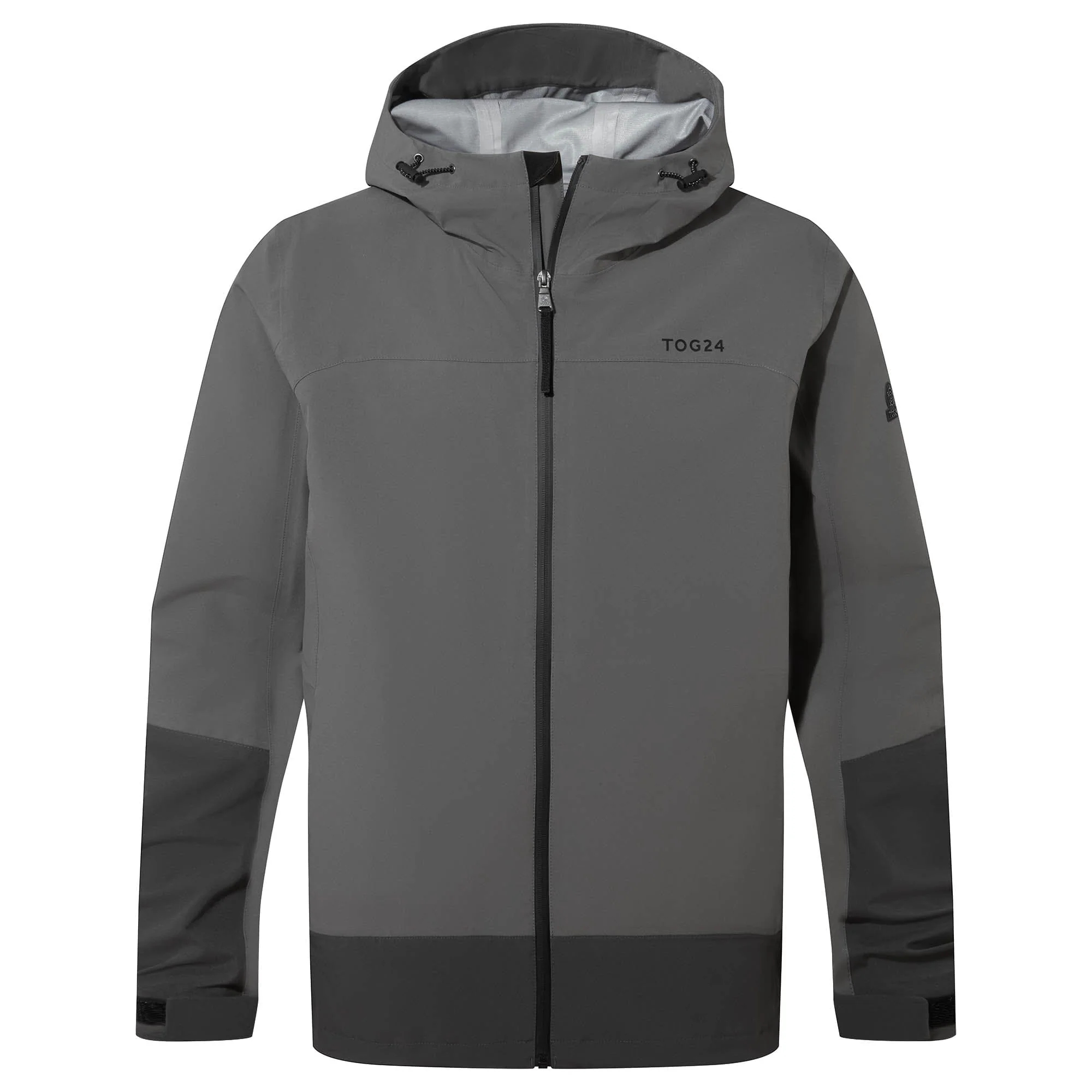 Bowston Mens Performance Waterproof Jacket - Soot Grey - Image 7
