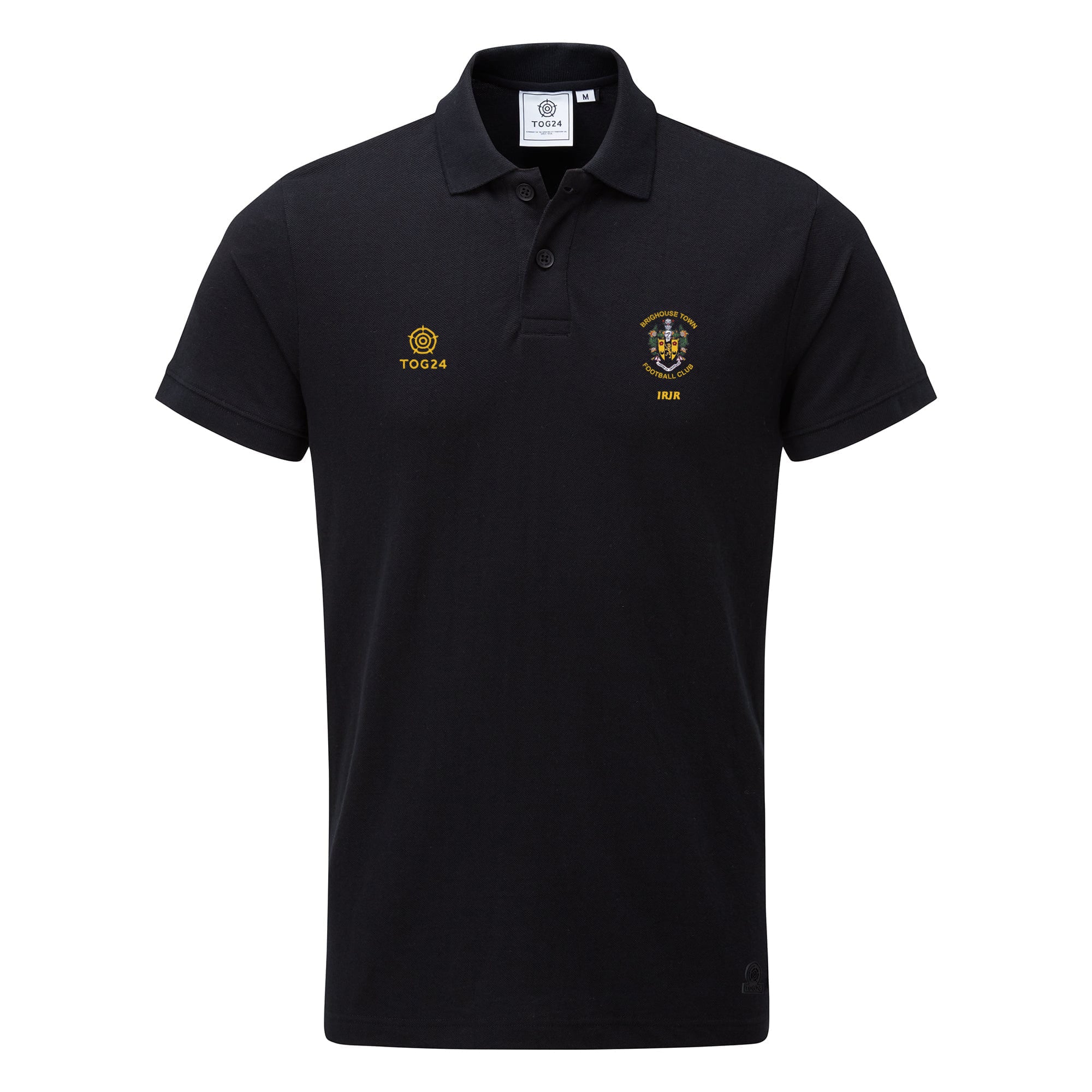 Brighouse Town FC Mens - Bower Polo Shirt Black