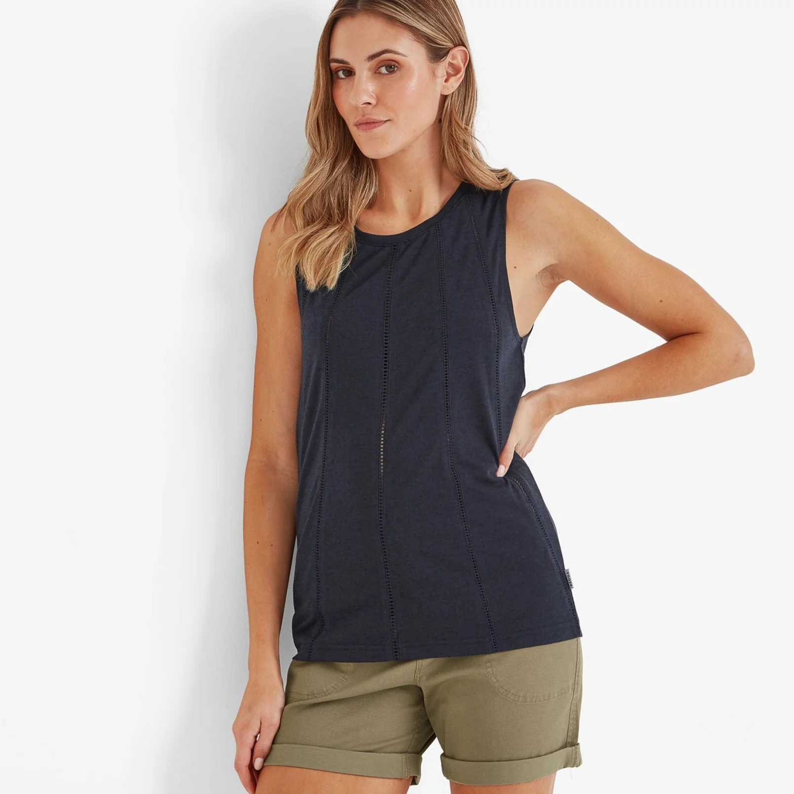 Chloe Womens T-Shirt - Dark Indigo - Image 2