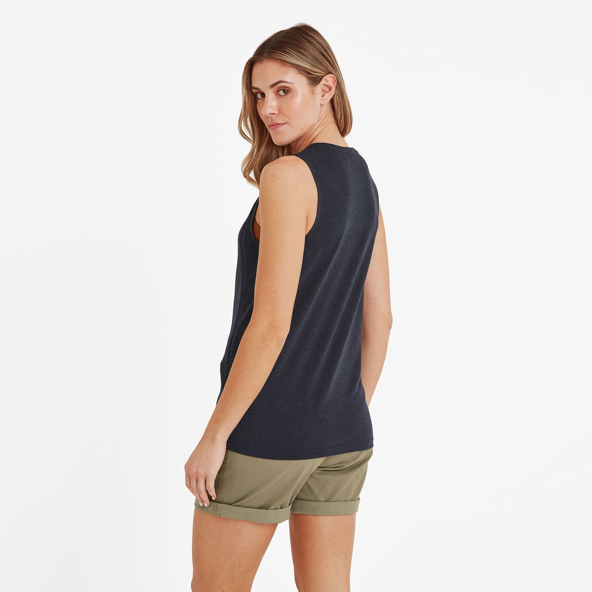 Chloe Womens T-Shirt - Dark Indigo - Image 4
