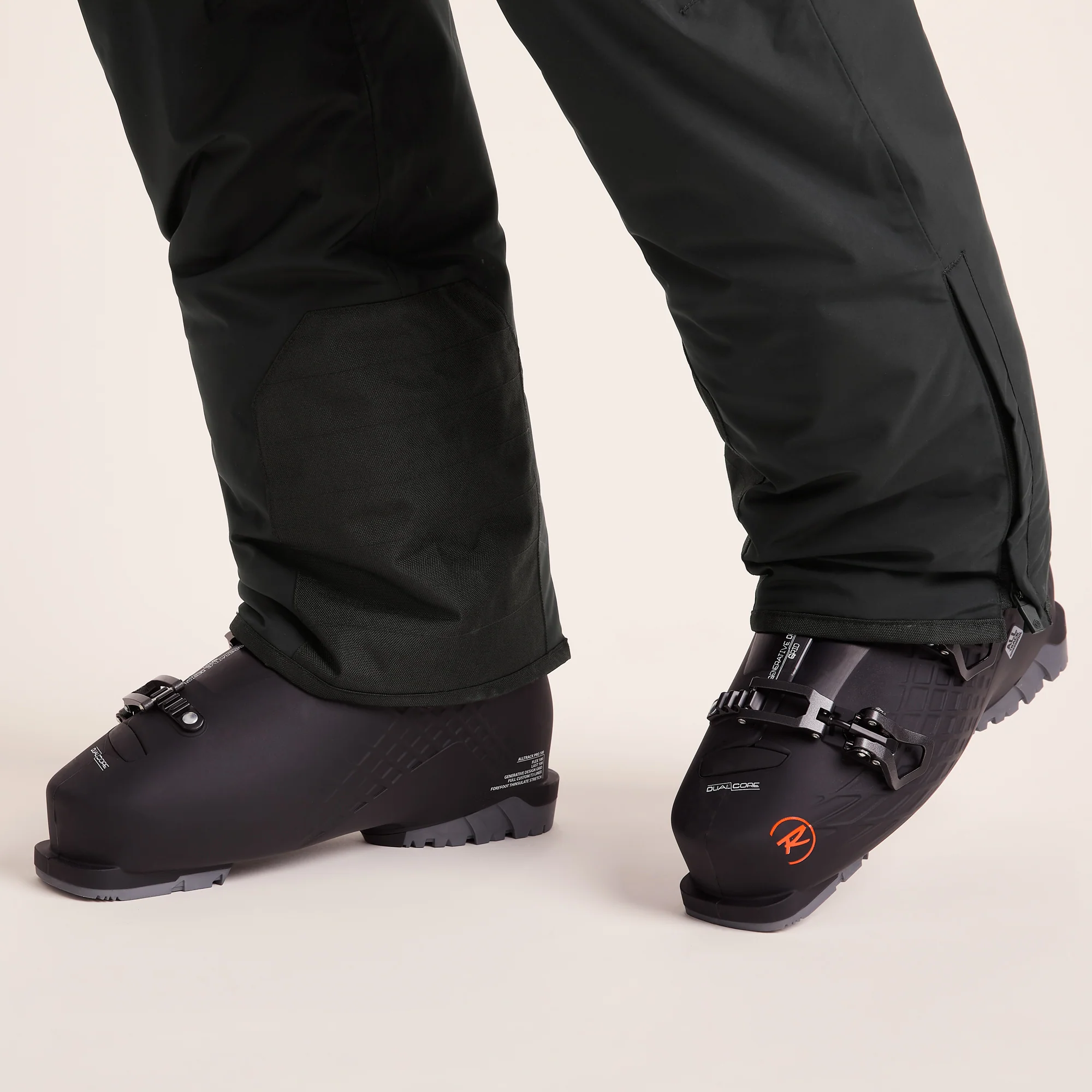 Clusaz Mens Waterproof Insulated Salopettes - Black - Image 9