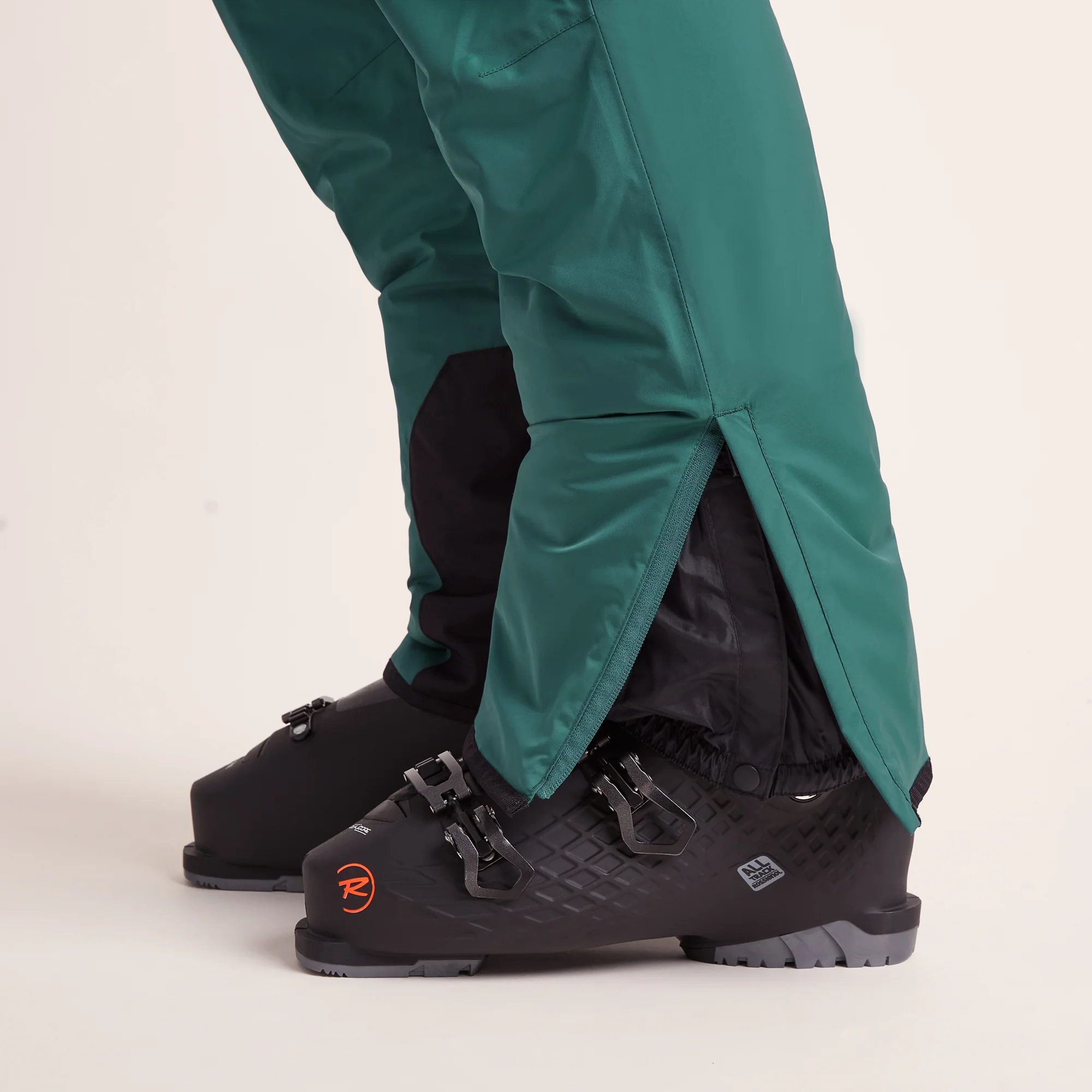 Clusaz Mens Waterproof Insulated Salopettes - Dark Turquoise - Image 8