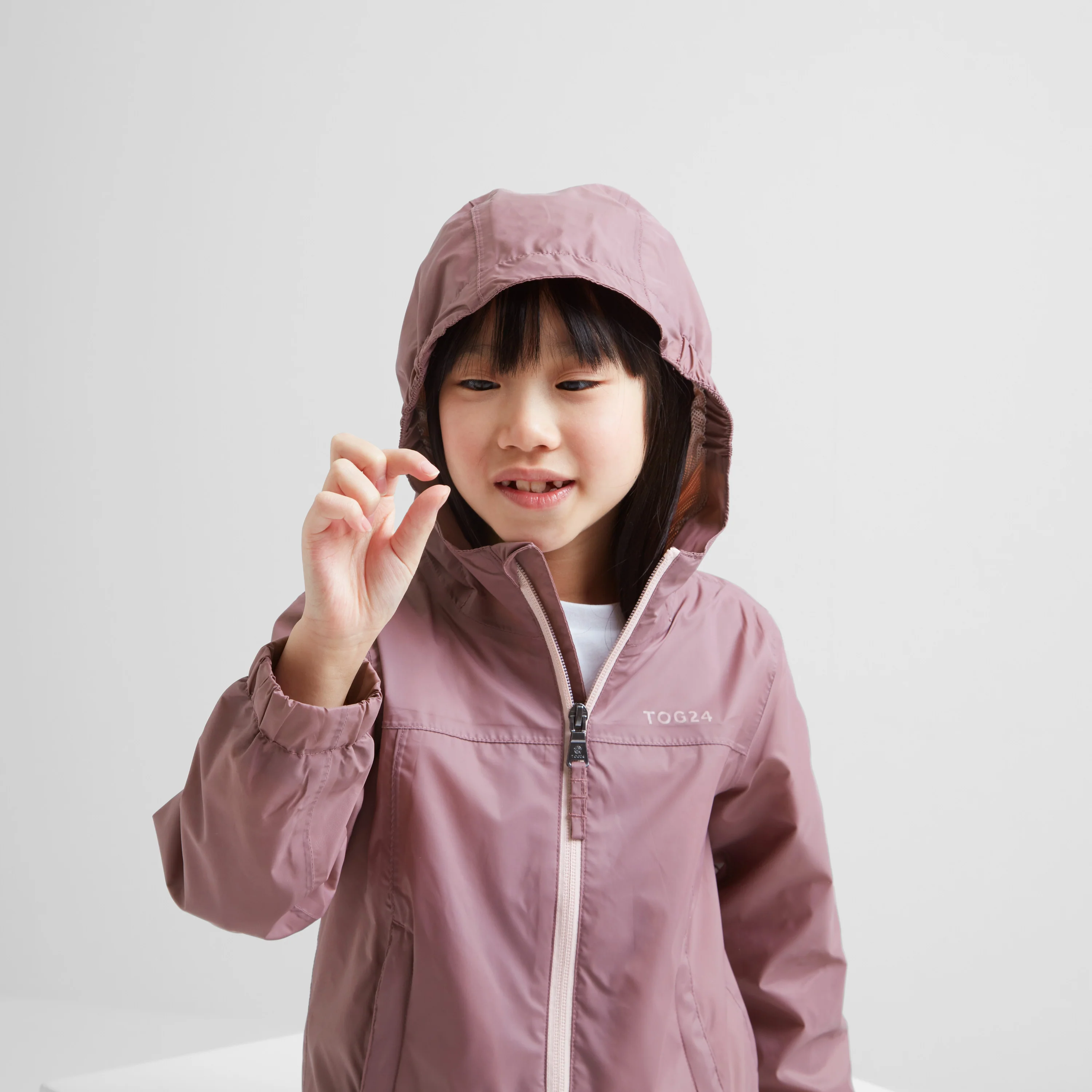 Copley Kids Waterproof Jacket - Mauve - Image 2