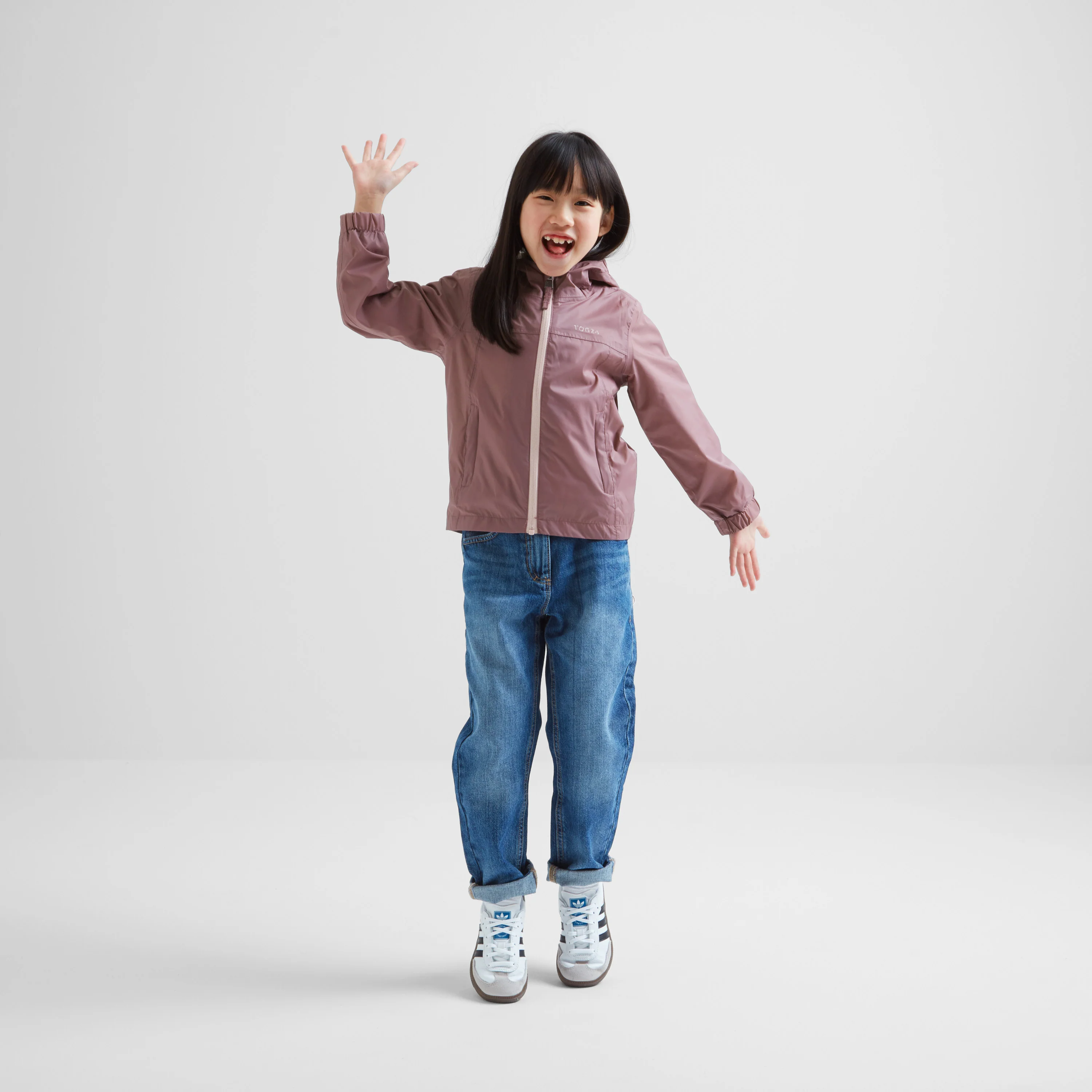 Copley Kids Waterproof Jacket - Mauve - Image 3