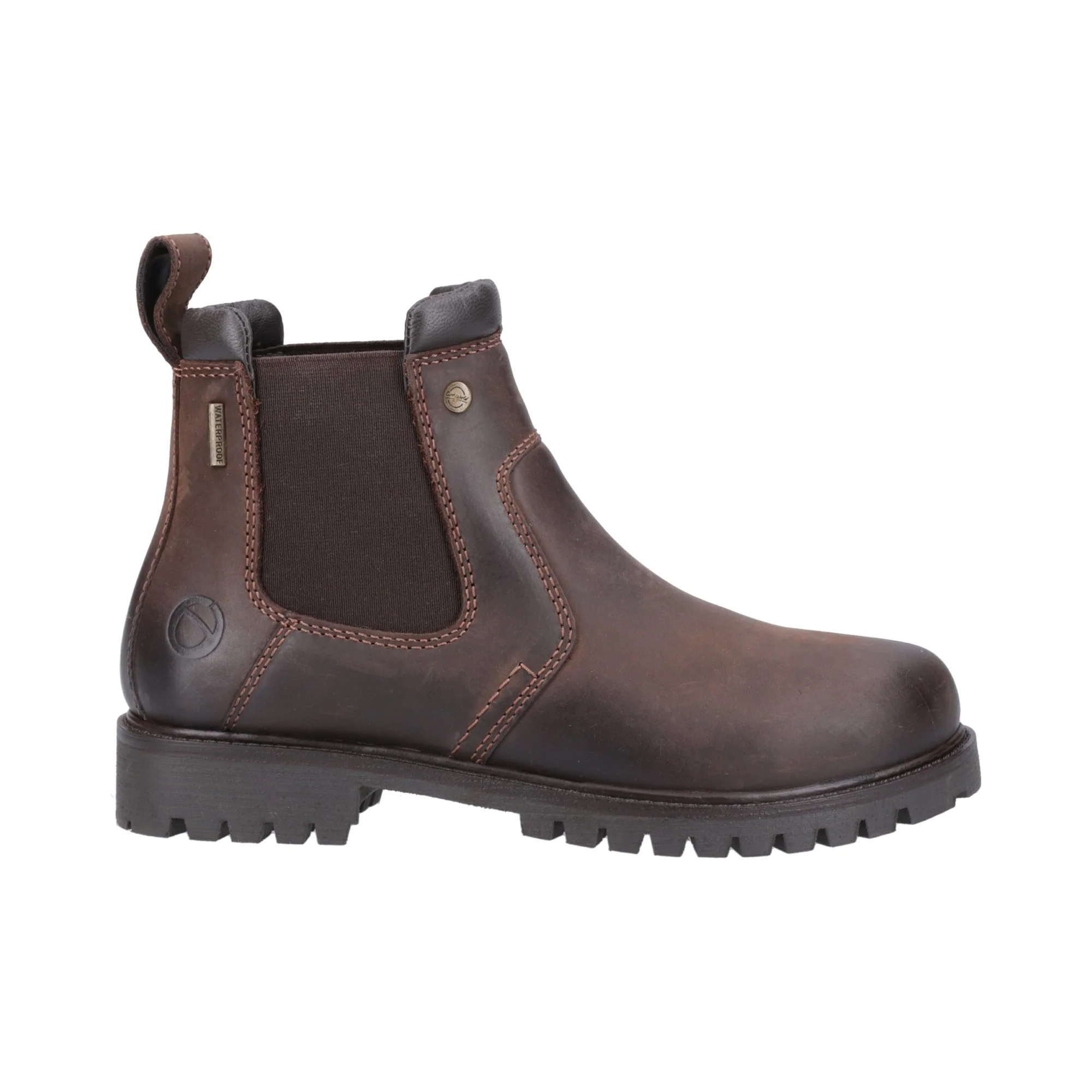 Cotswold Pamington Womens Ankle Boots - Brown - Image 4