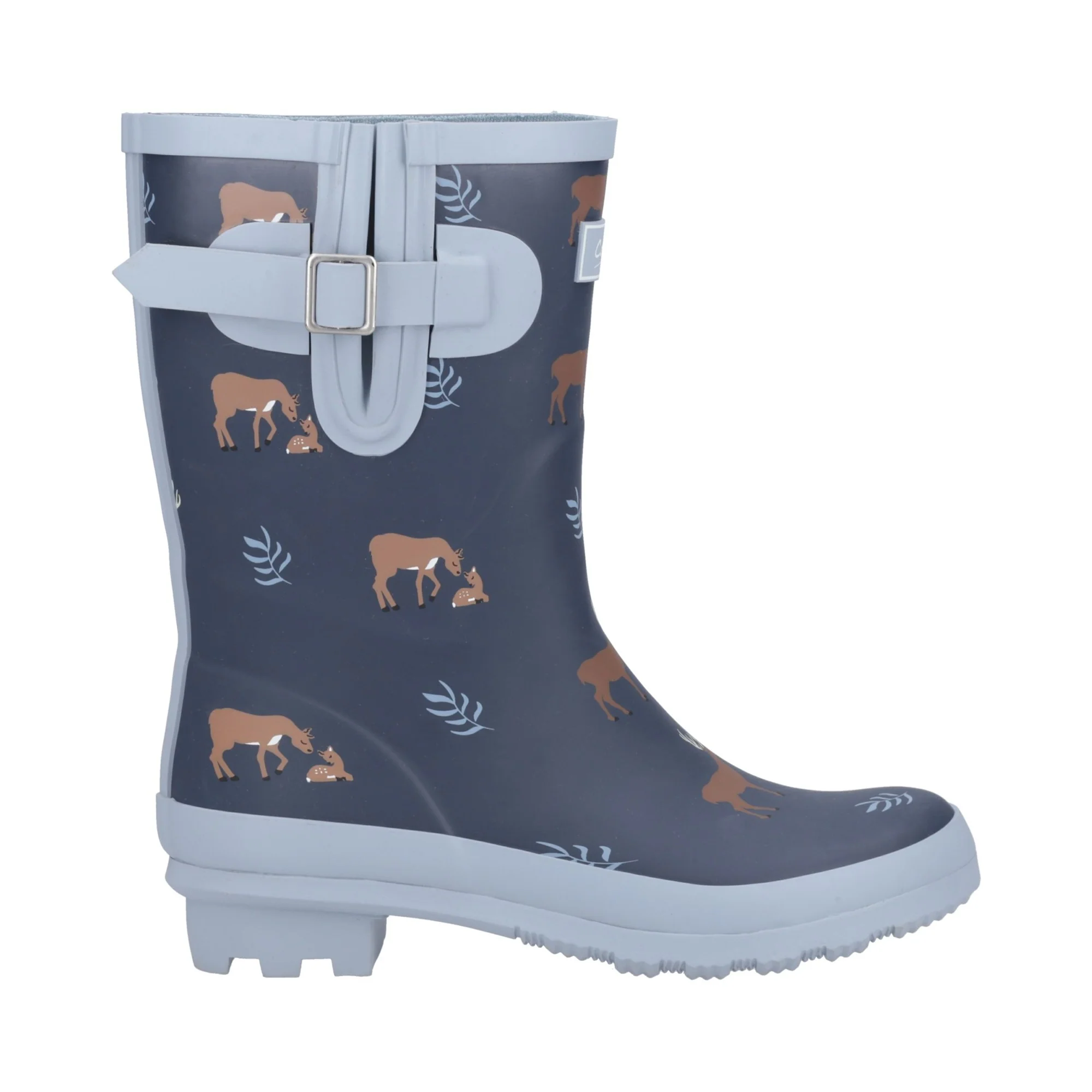 Cotswold Woodland Mid Womens Wellingtons - Deers - Image 4