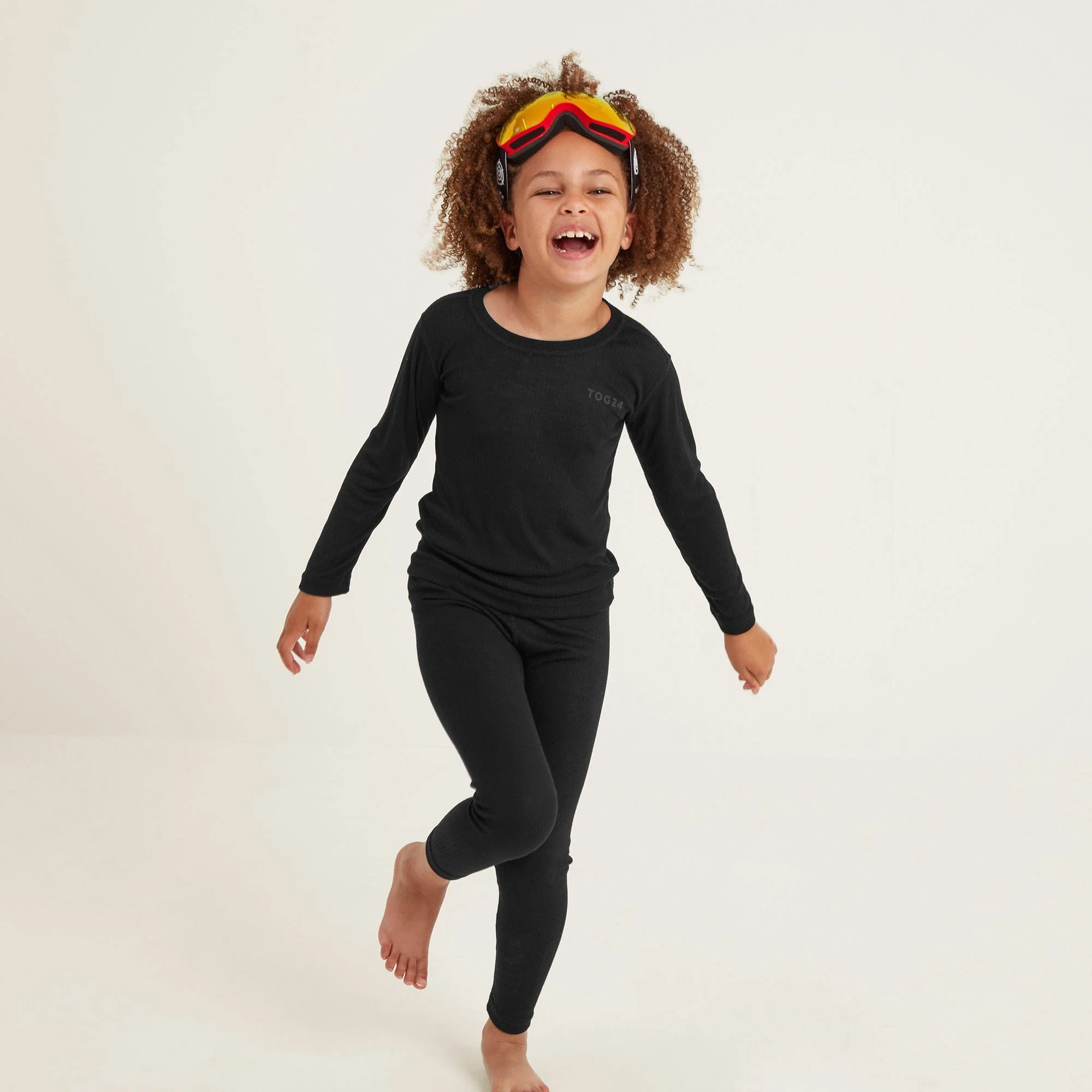Darley Kids Thermal Base Layer Set - Black - Image 2