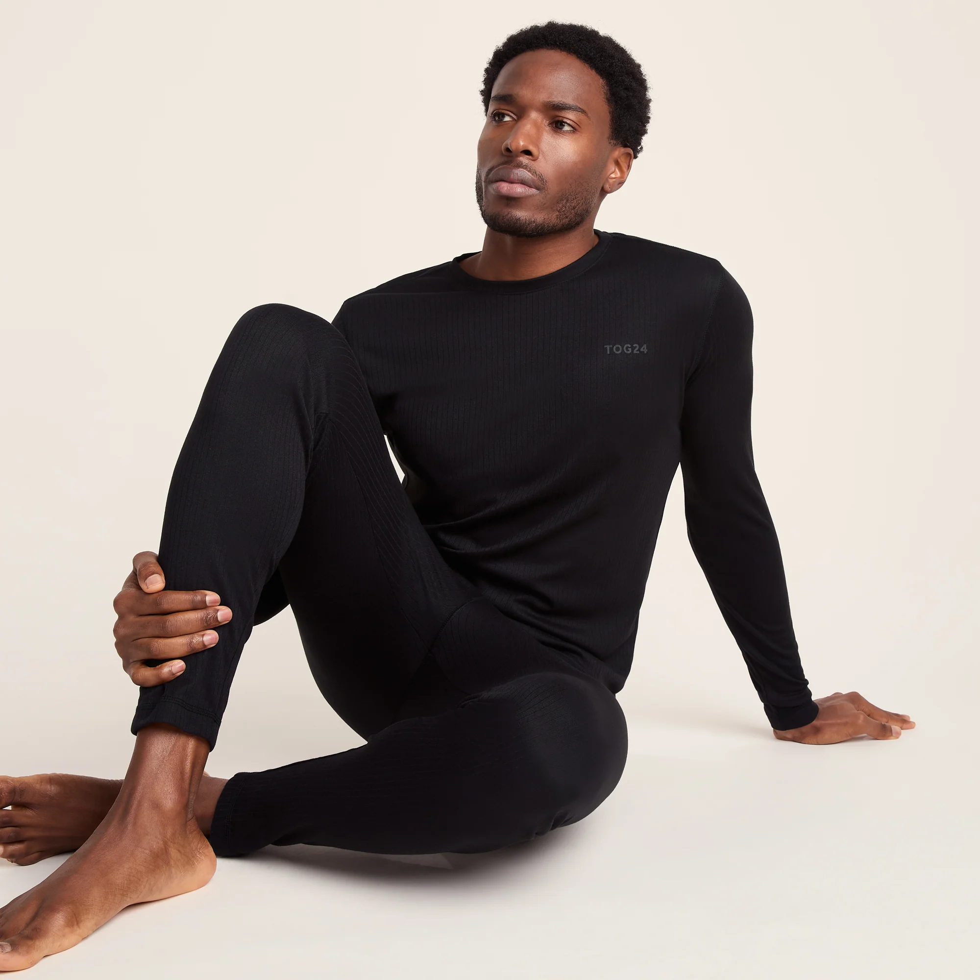 Darley Mens Thermal Base Layer Set - Black - Image 6