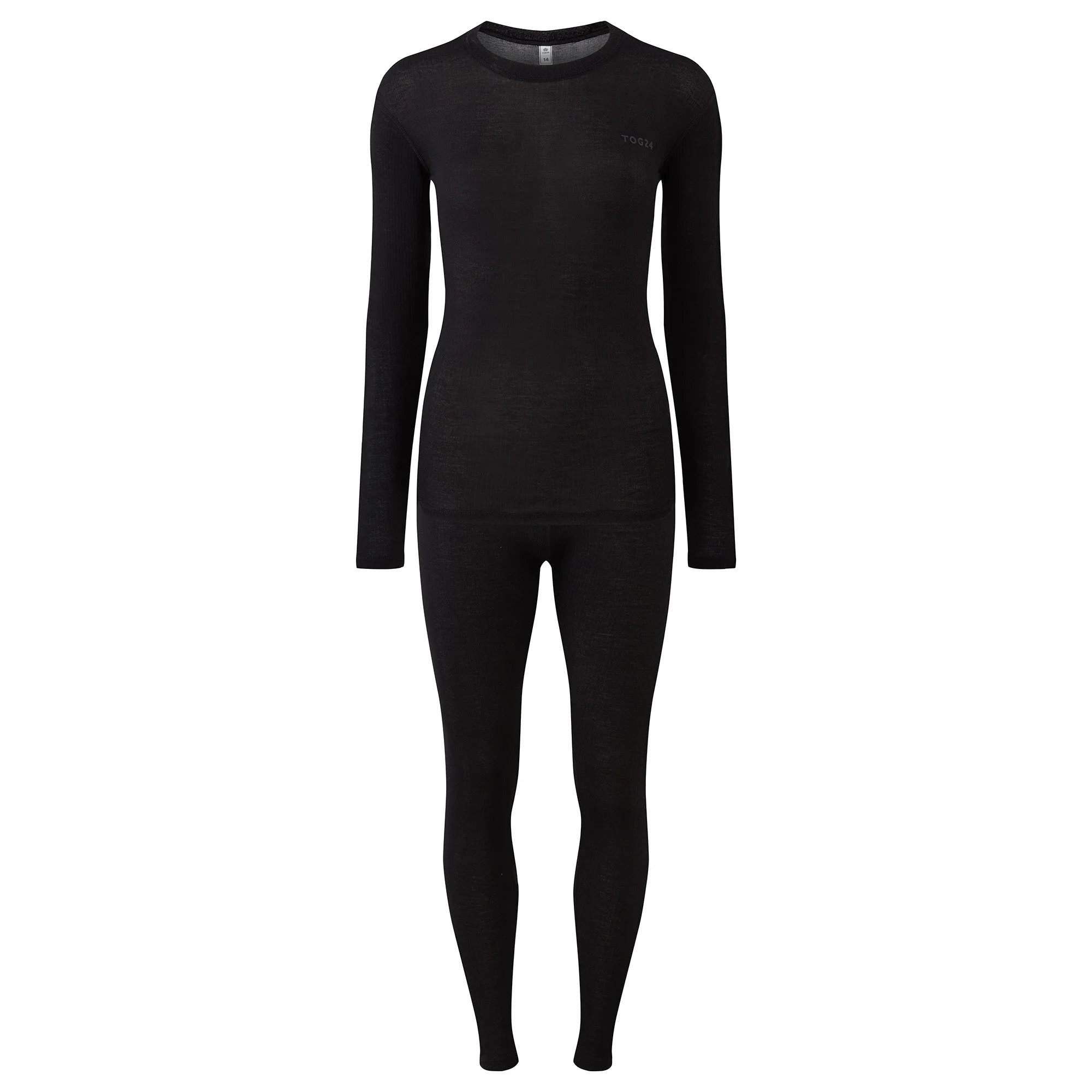 Darley Womens Thermal Base Layer Set - Black - Image 8