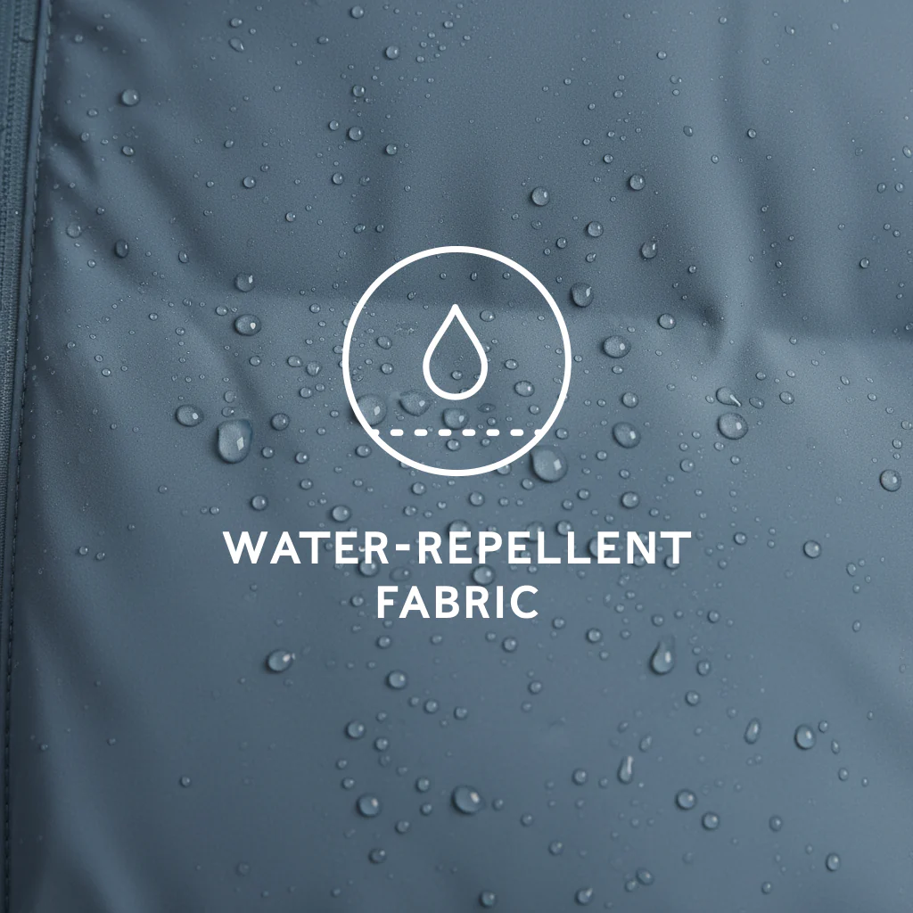 Davos Mens Shower Resistant Insulated Ski Jacket - Fjord Blue - Image 20