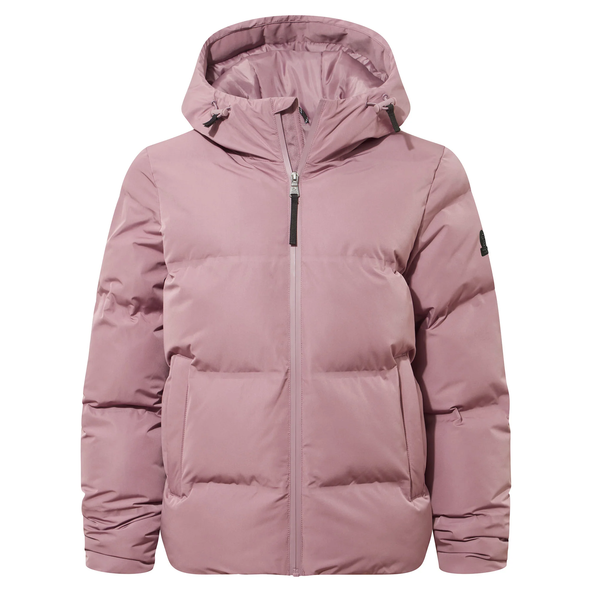 Dina Womens Shower Resistant Insulated Jacket - Mauve - Image 9