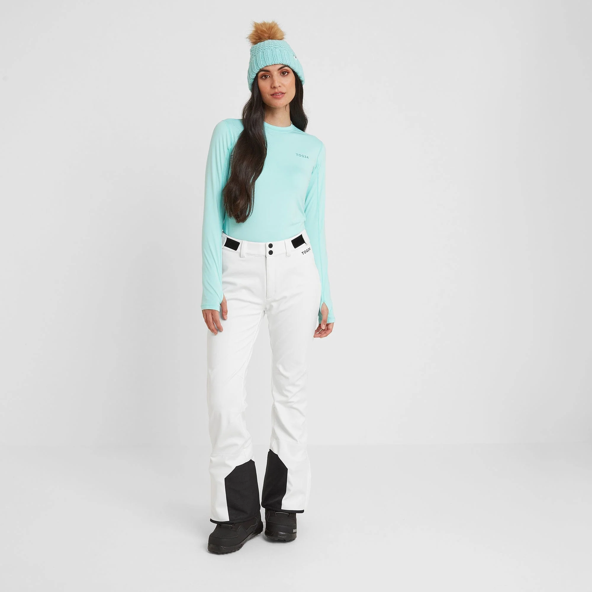 Drivis Womens Salopettes Regular Leg - Ice Grey