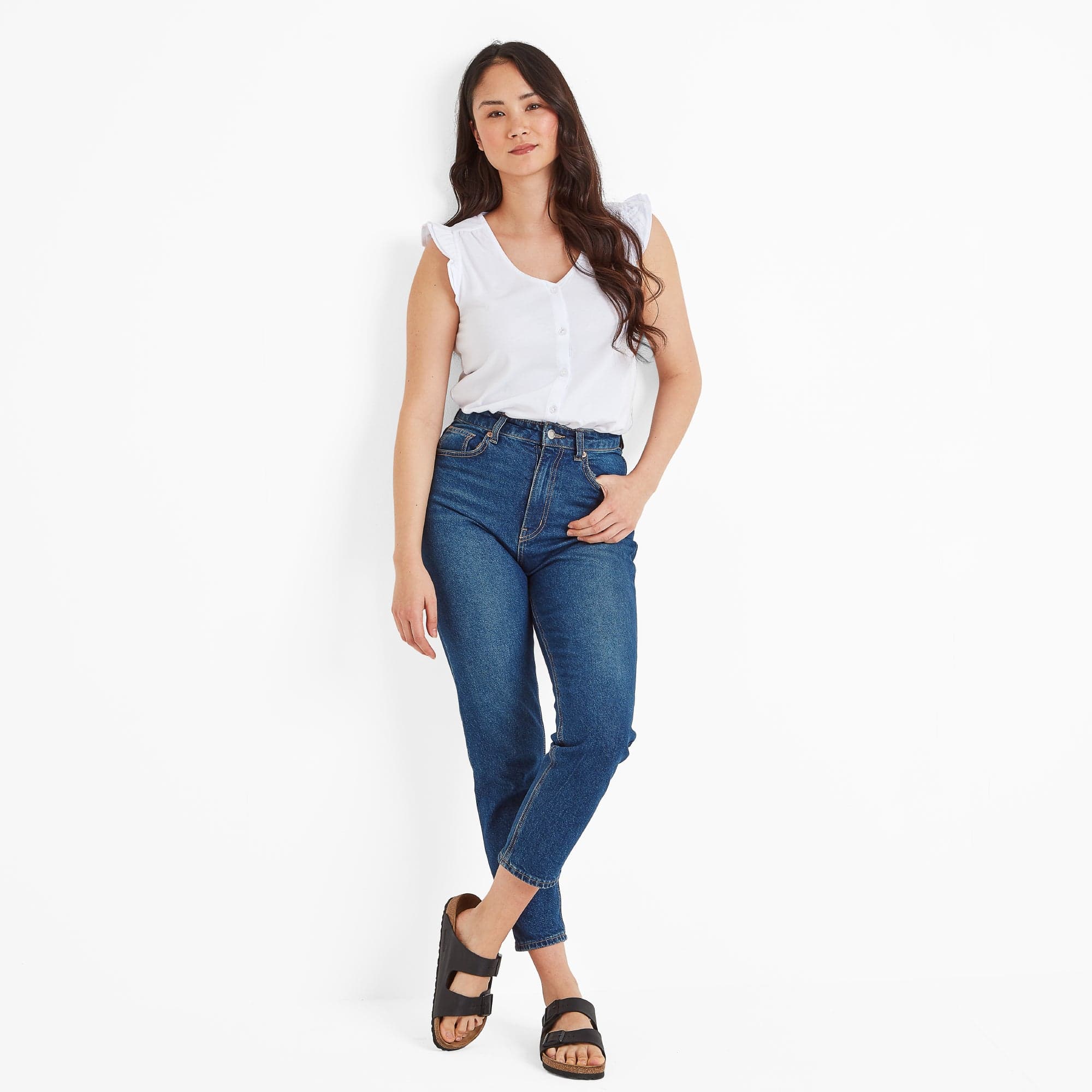 Eleanor Womens T-Shirt - Optic White - Image 2