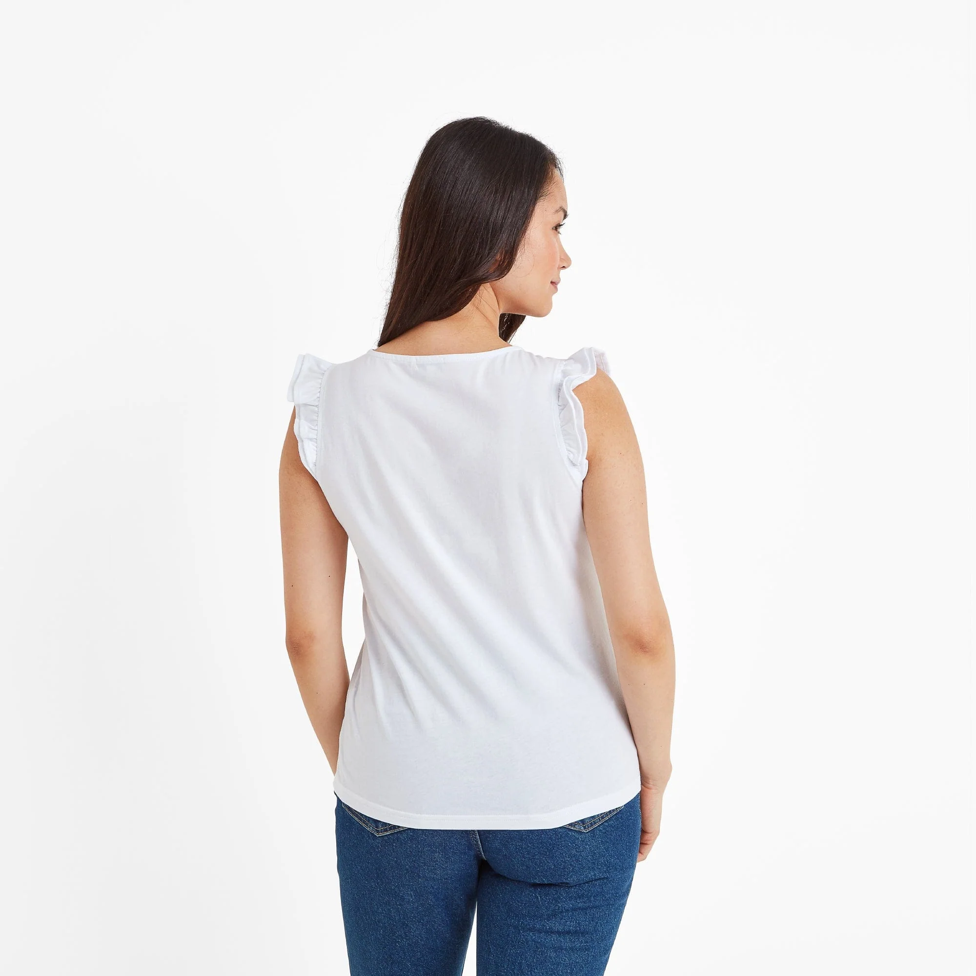 Eleanor Womens T-Shirt - Optic White - Image 3