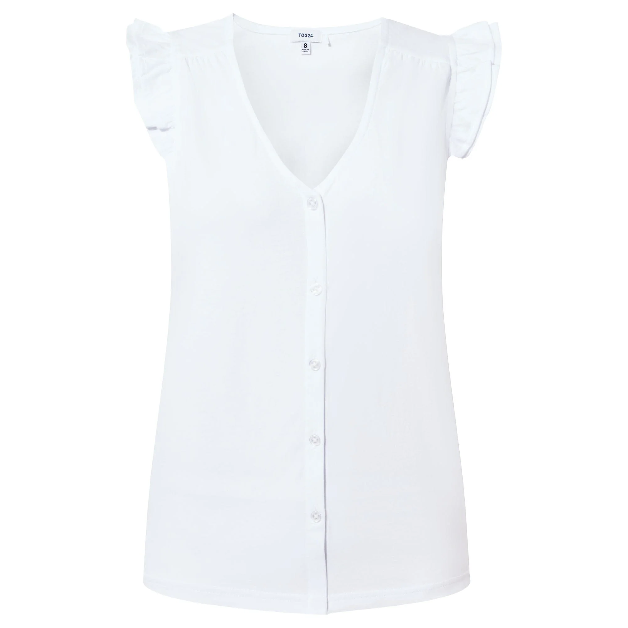Eleanor Womens T-Shirt - Optic White - Image 5
