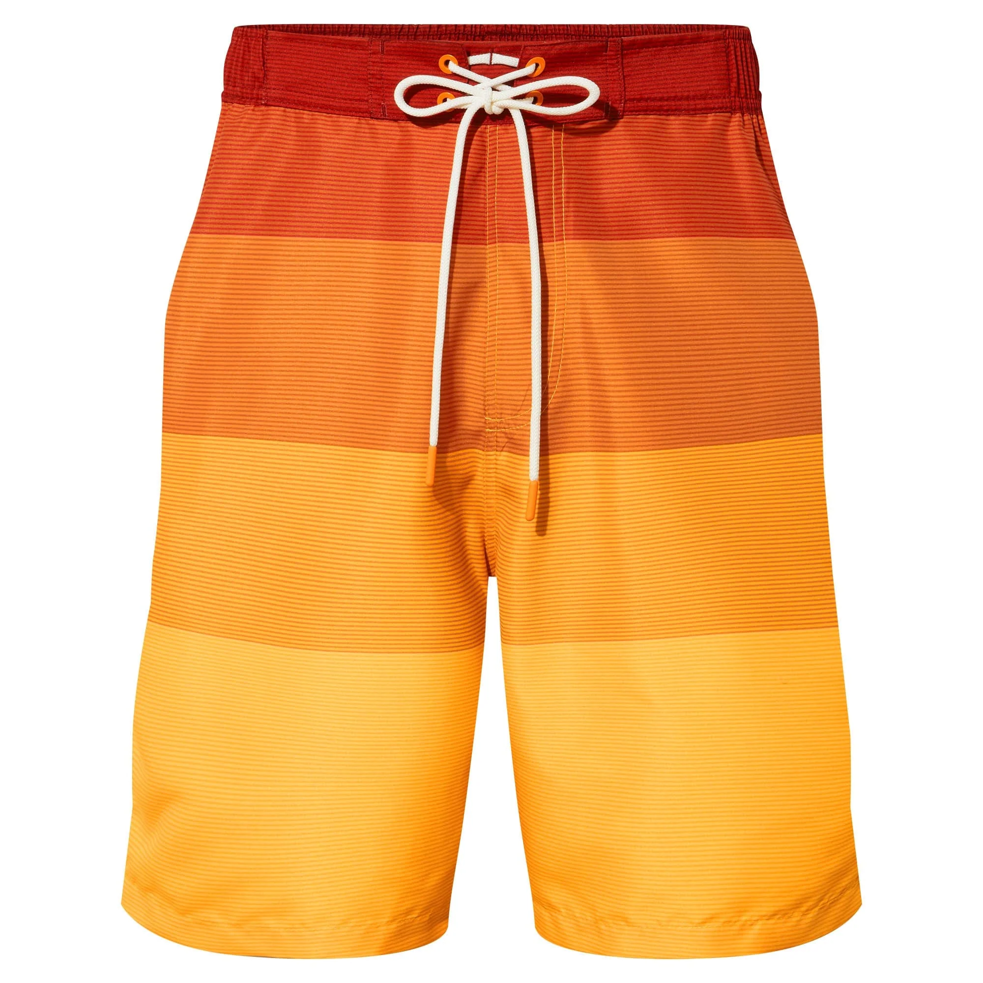 Felix Mens Swimshorts - Tangerine Stripe - Image 6