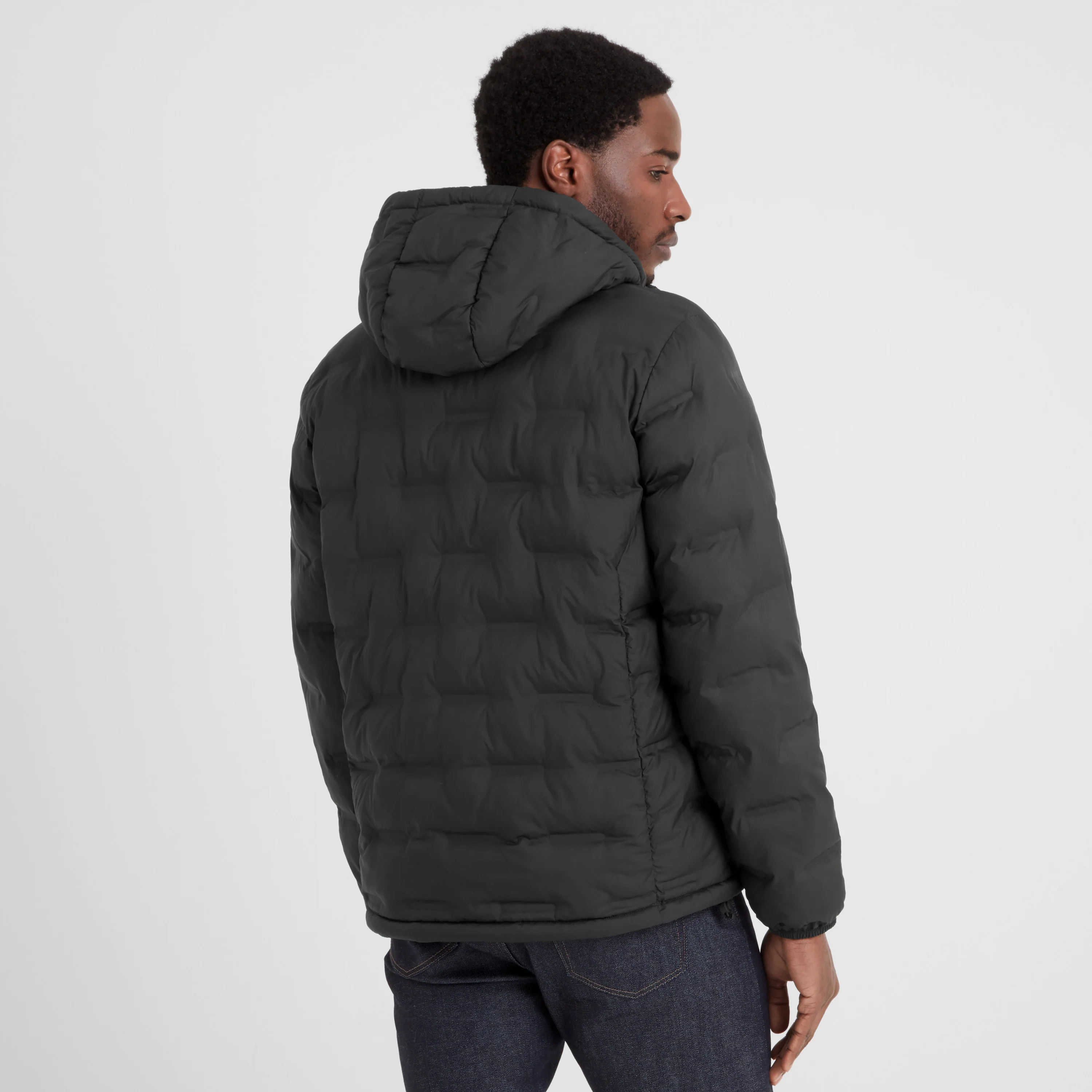 Fender Mens Shower Resistant Insulated Jacket - Black - Image 3