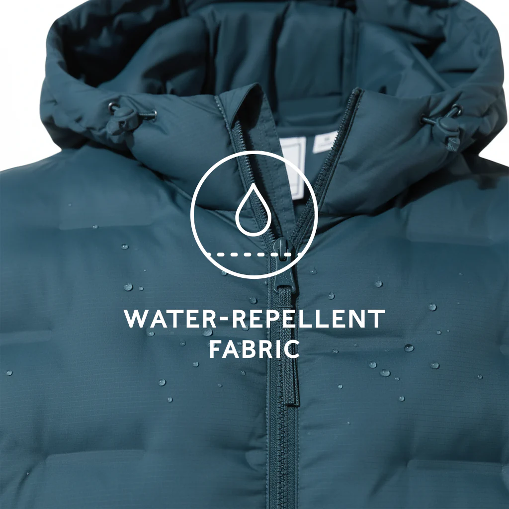 Fender Mens Shower Resistant Insulated Jacket - Petrol Green - Image 7
