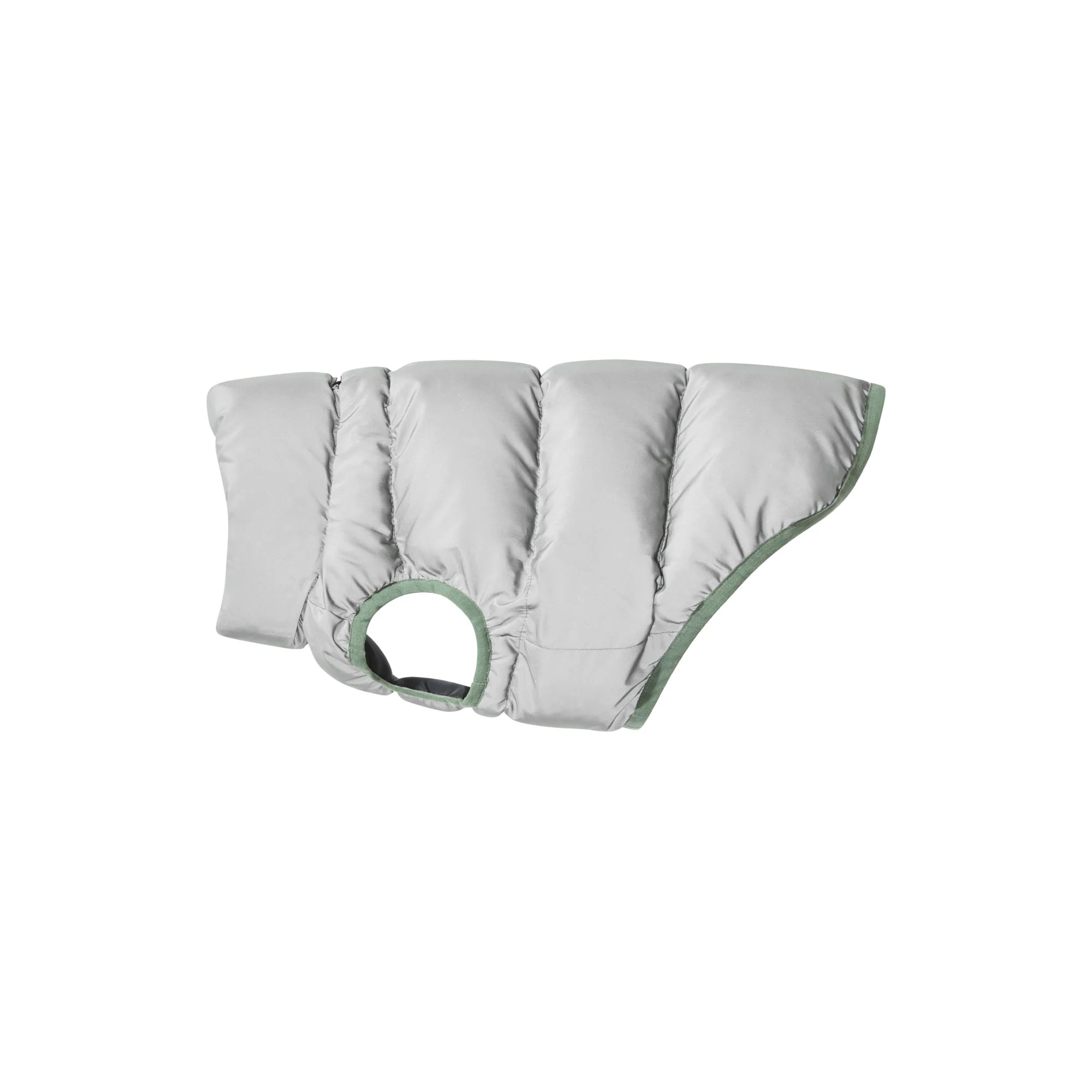Fetch Padded Dog Coat XS - Dark Indigo/Vanilla/Light Forest - Image 8