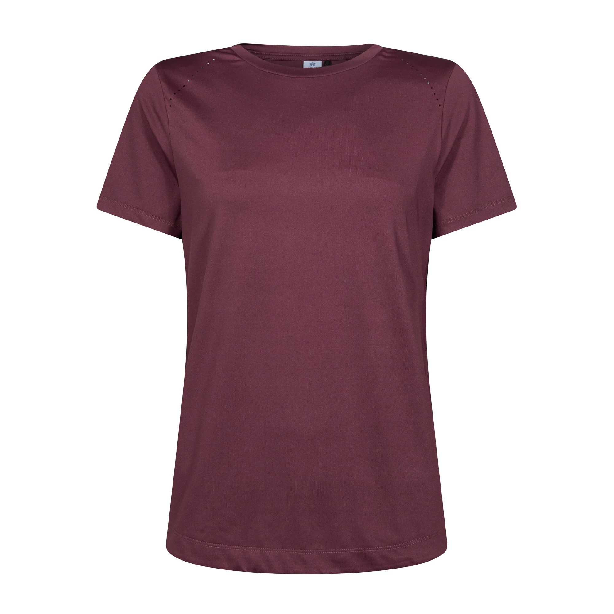 Florrie Womens Performance T-Shirt - Black Raspberry - Image 6