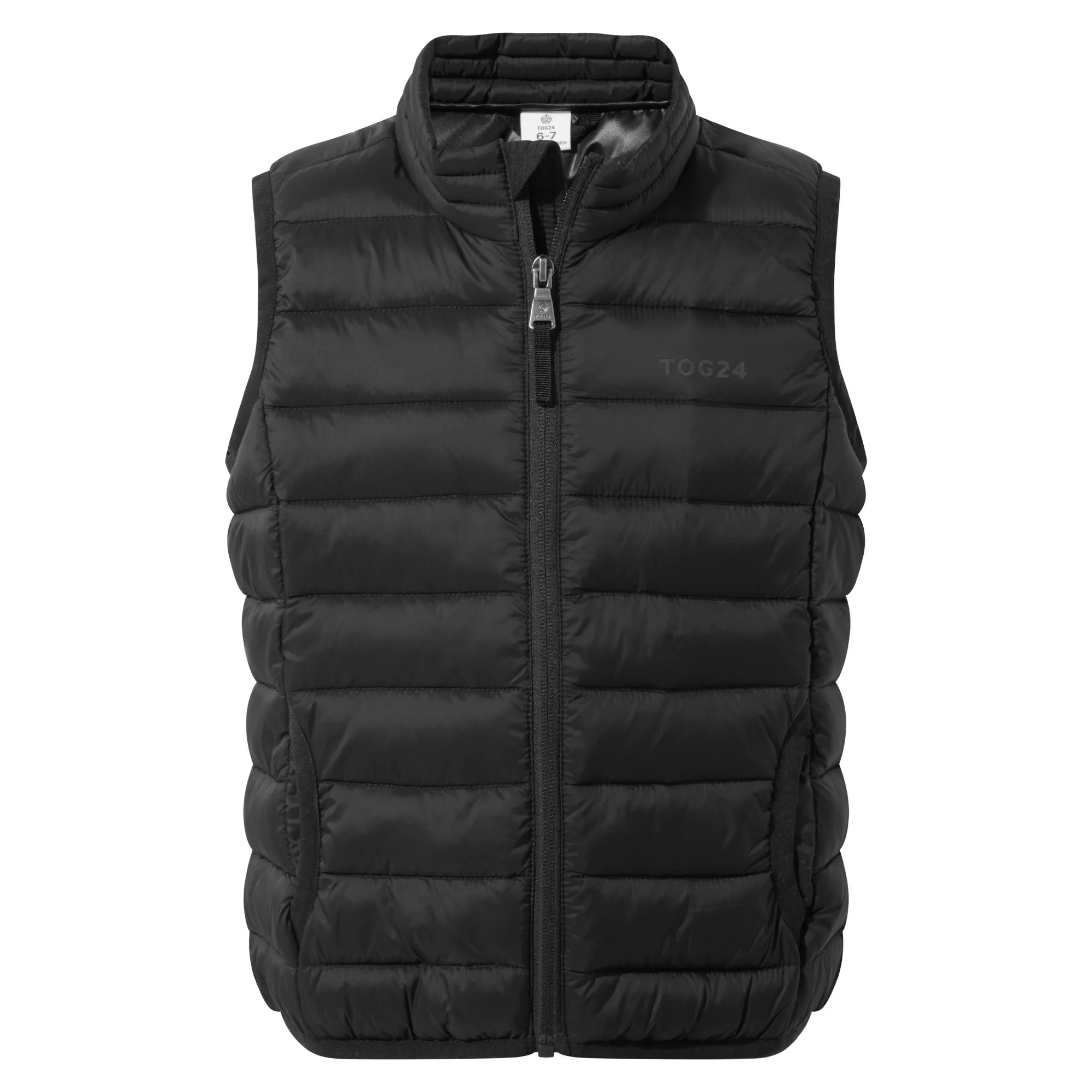 Gibson Kids Insulated Padded Gilet - Black - Image 5