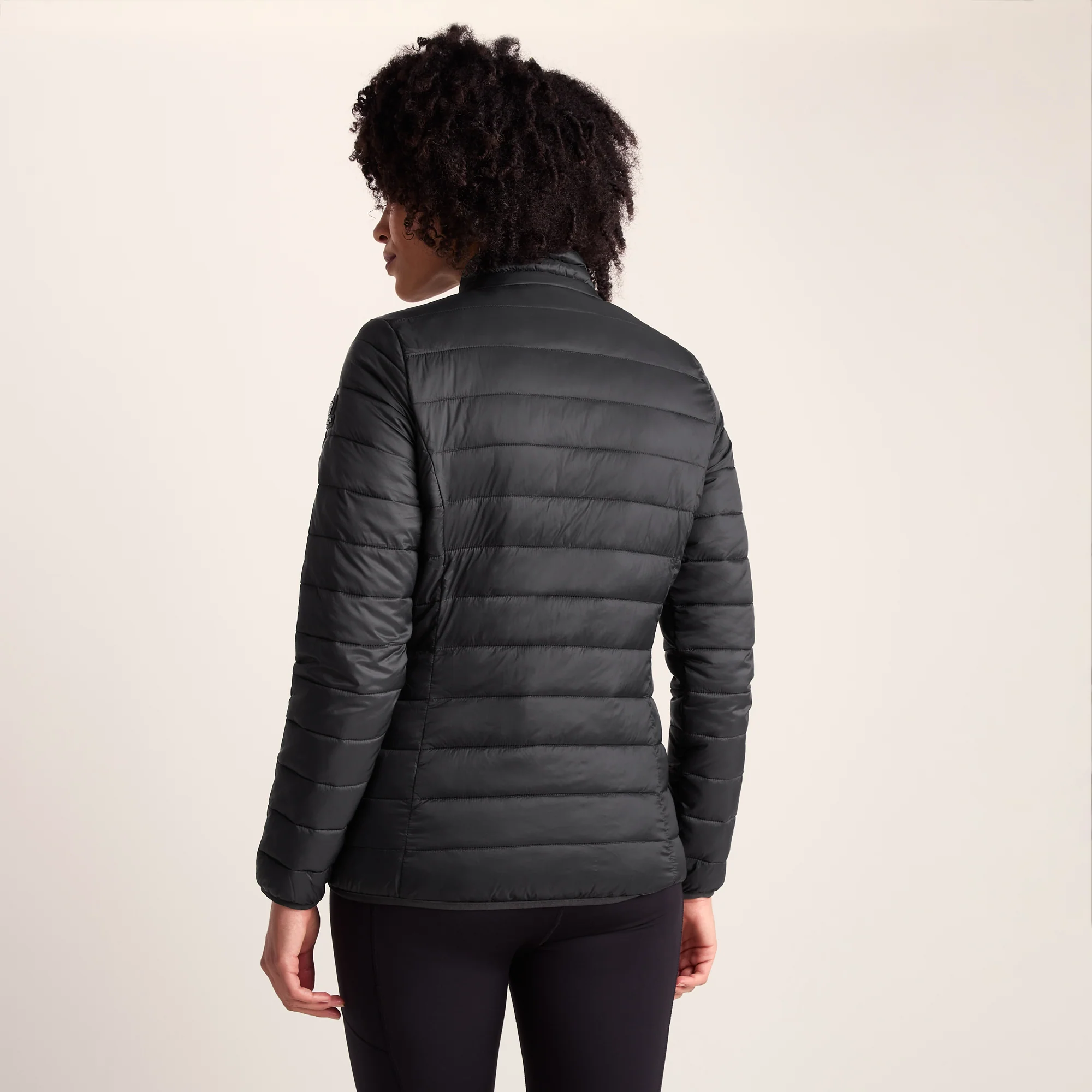 Gibson Womens Insulated Padded Jacket - Black - Image 3