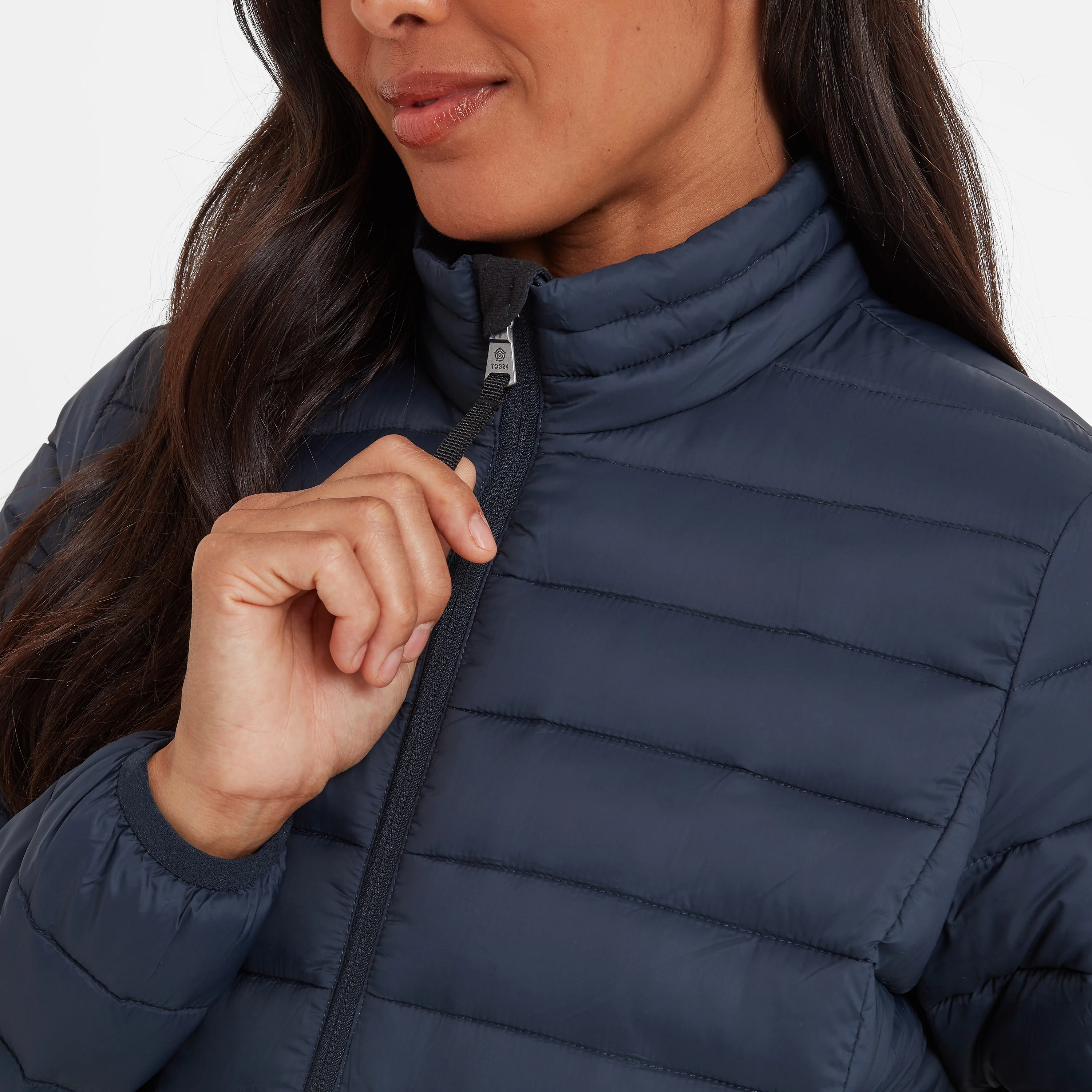 Gibson Womens Insulated Padded Jacket - Dark Indigo - Image 5