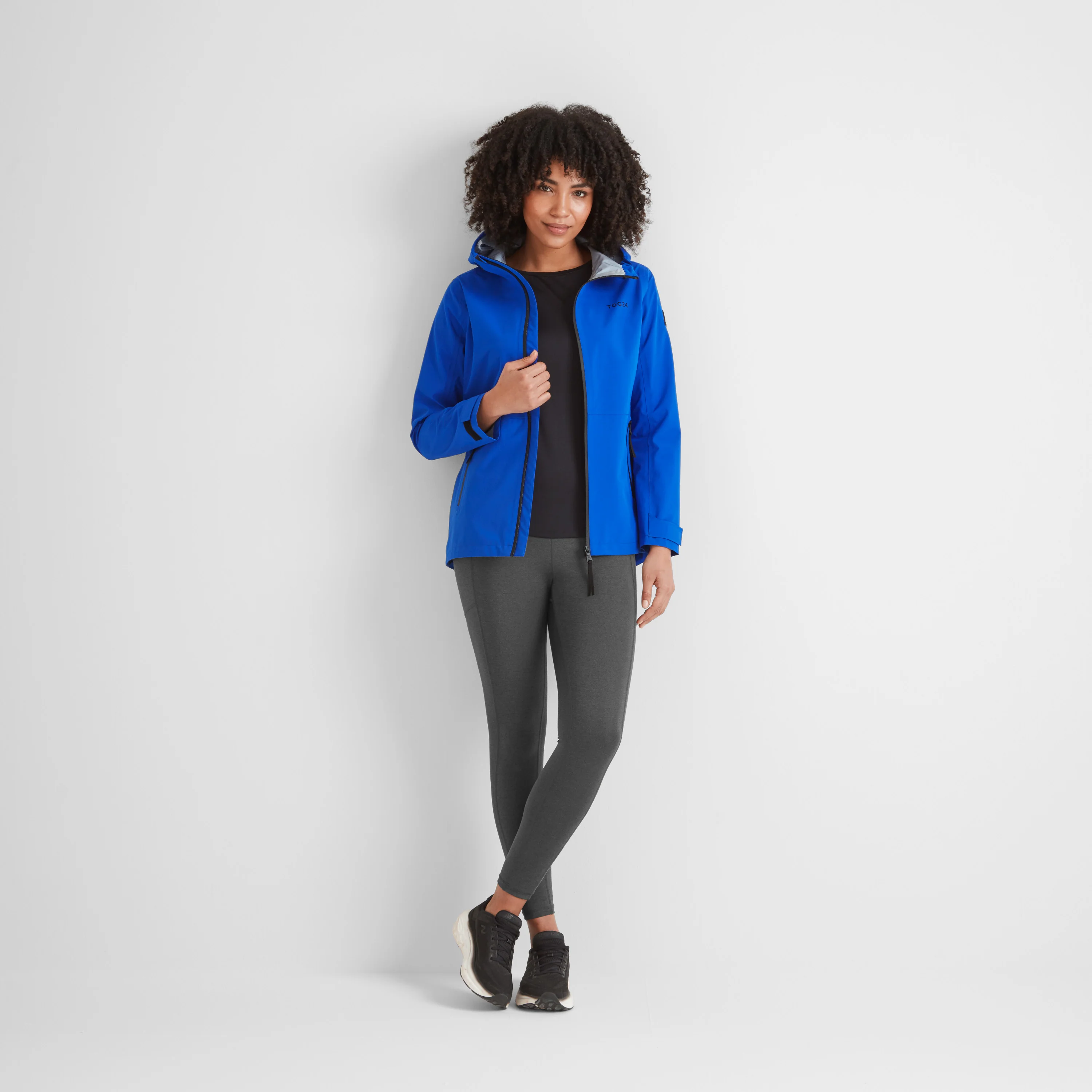 Glyder Womens Performance Waterproof Jacket - Ultra-Marine Blue - Image 7