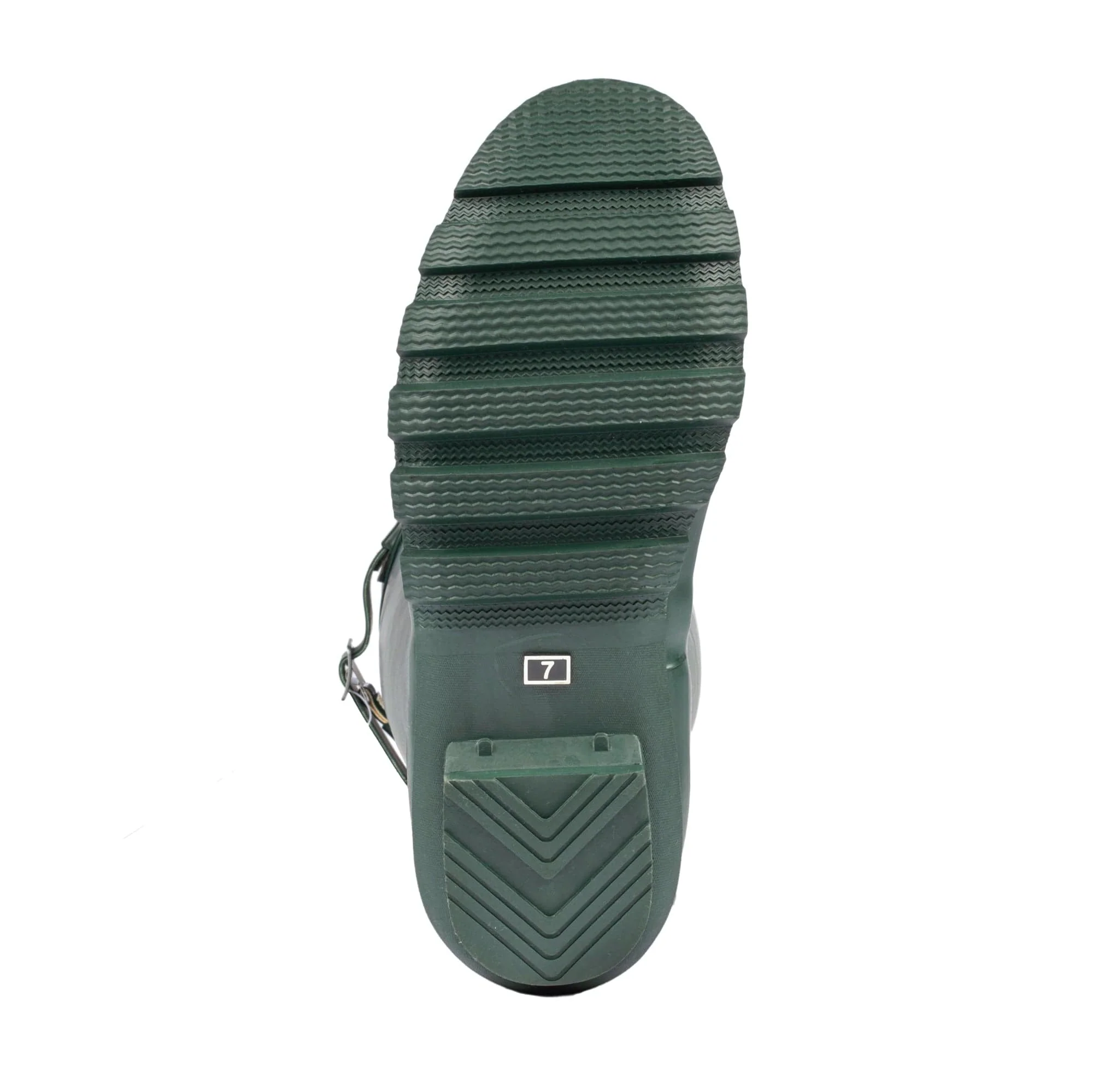 Grisport Rubber Strap Wellington - Green - Image 5