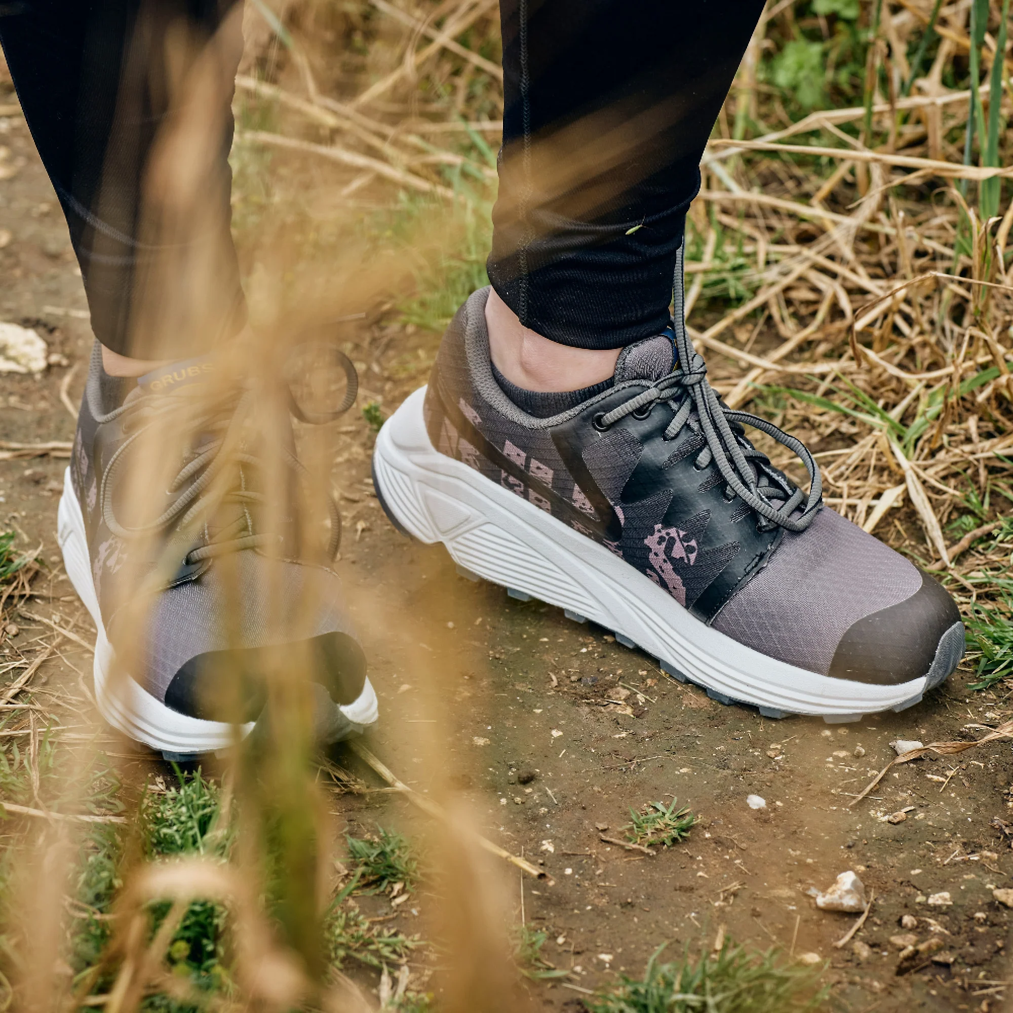 Grubs Boots Discover Unisex Walking Trainer - Grey - Image 2