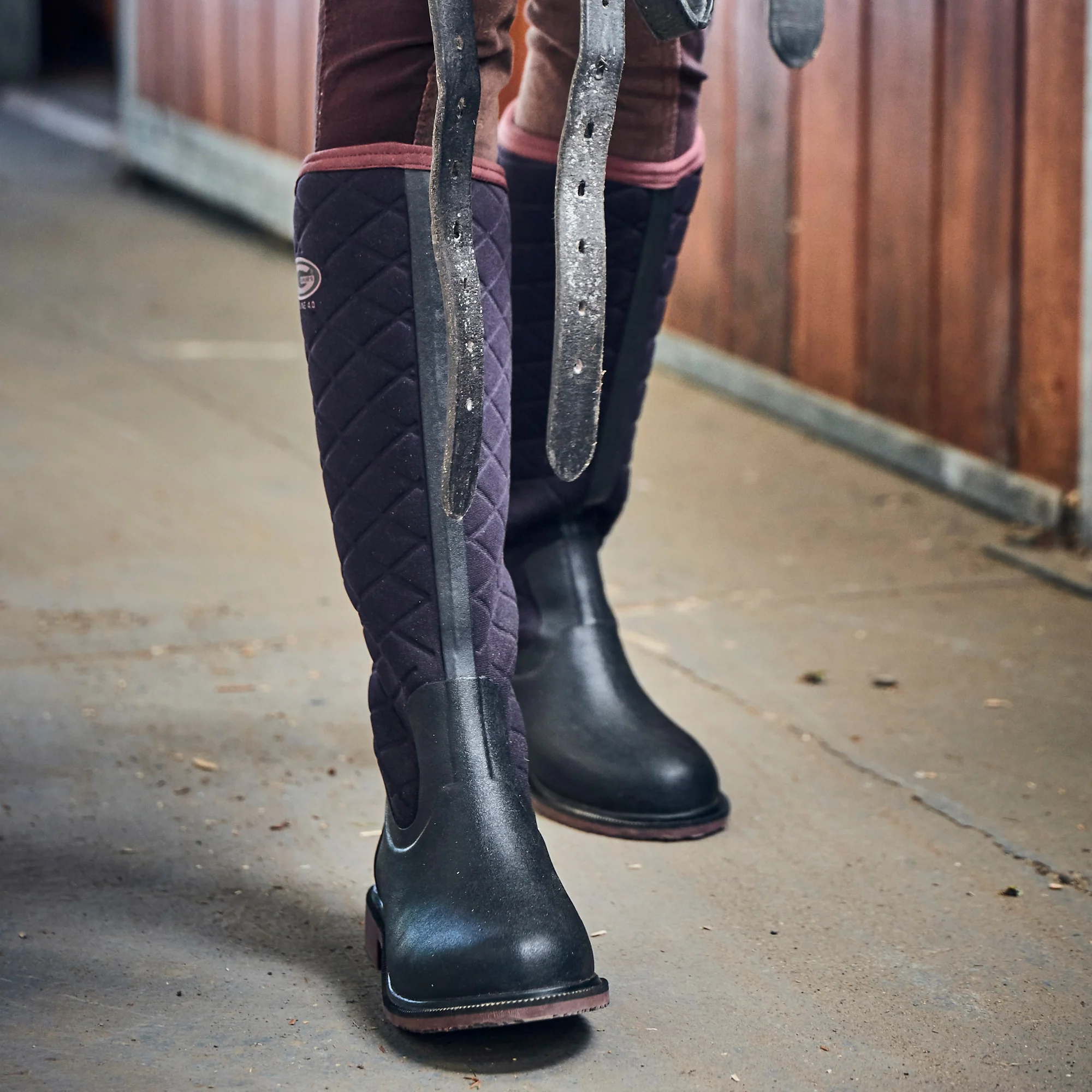 Grubs Boots Skyline Wellies Womens - Black - Image 3