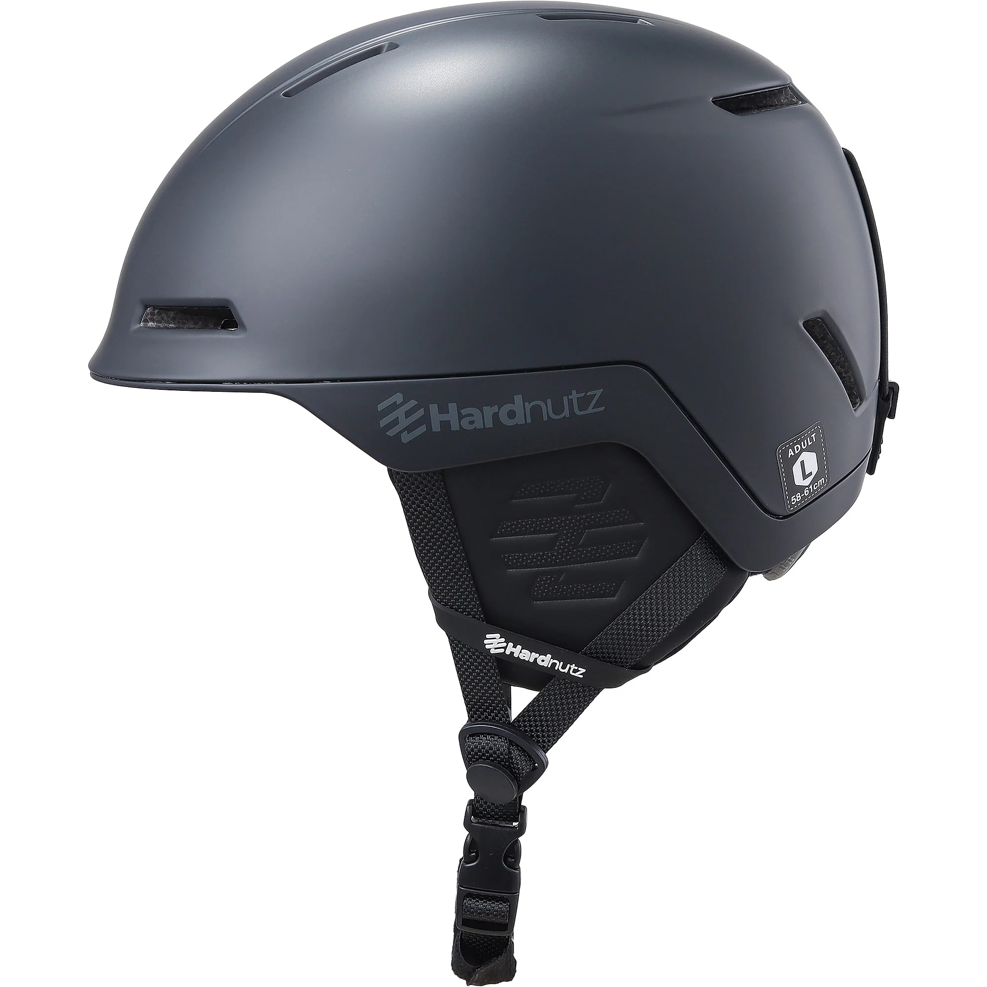 Hardnutz Vinnie Helmet - Black - Image 6