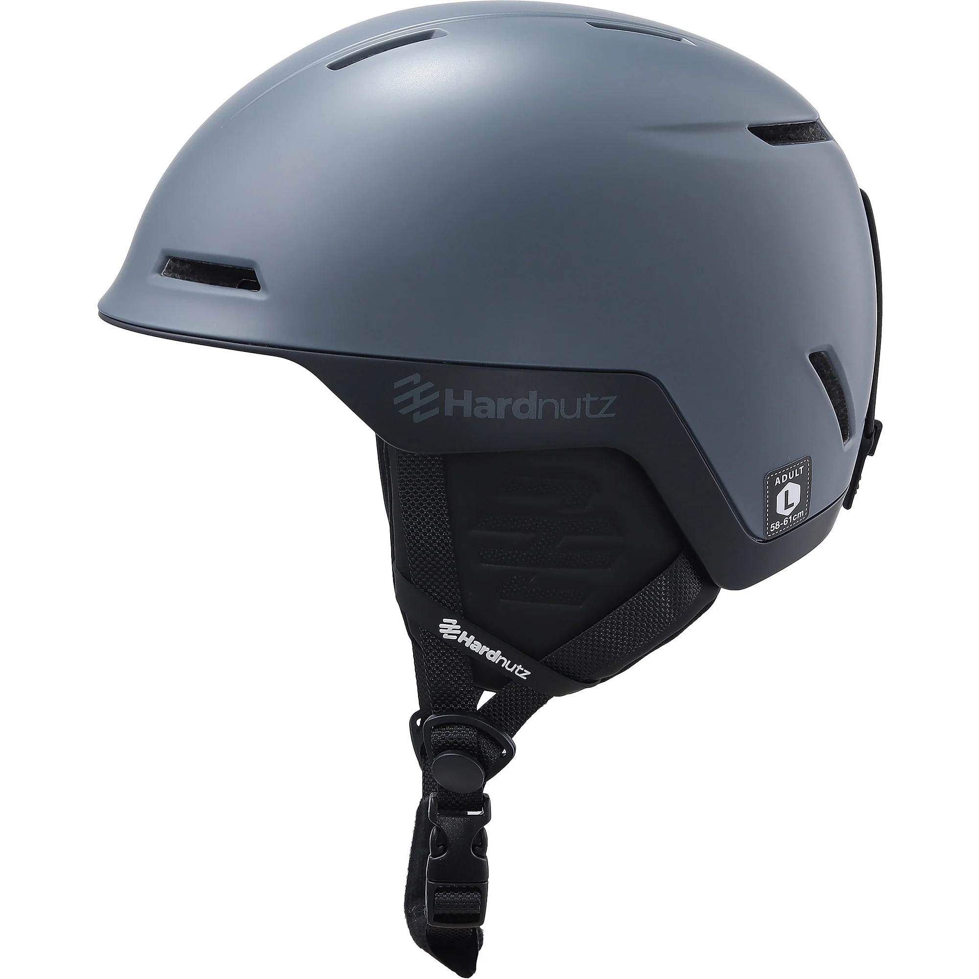 Hardnutz Vinnie Helmet - Grey - Image 2