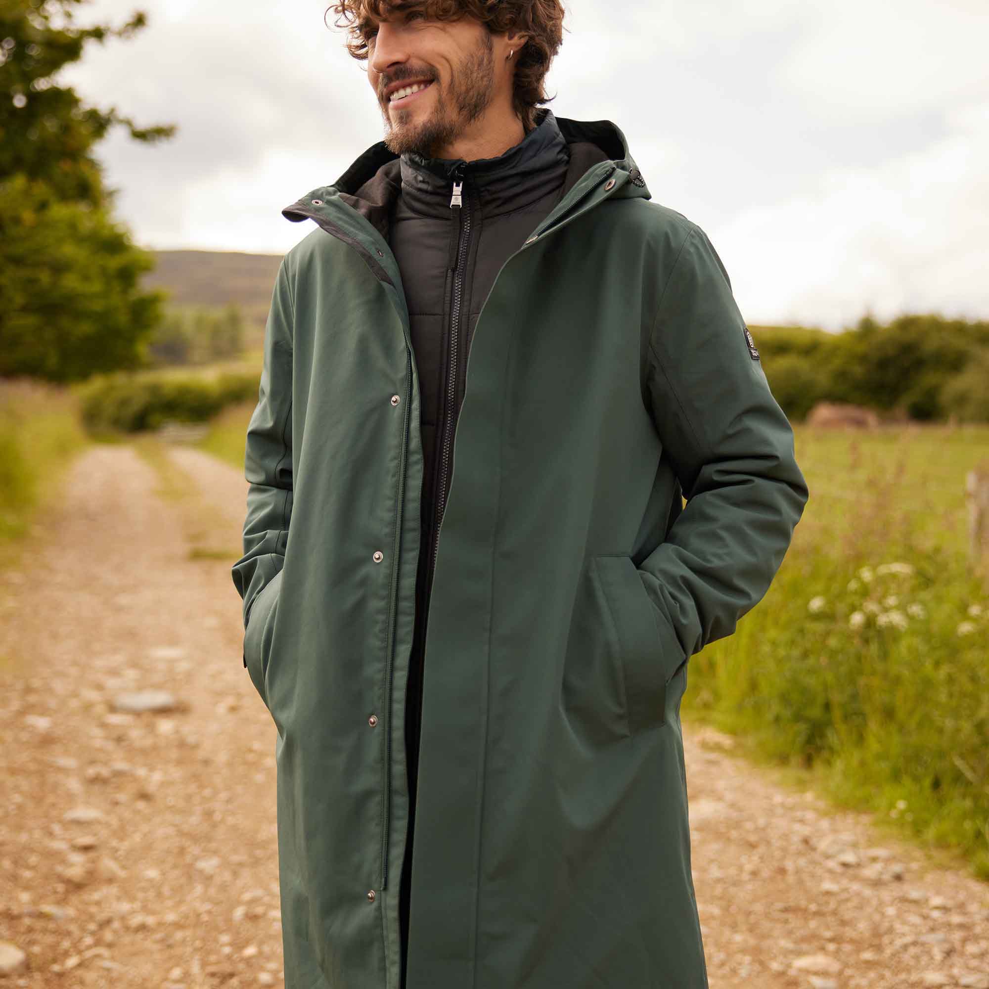 Haydon Mens Waterproof 3in1 Jacket - Racing Green - Image 13