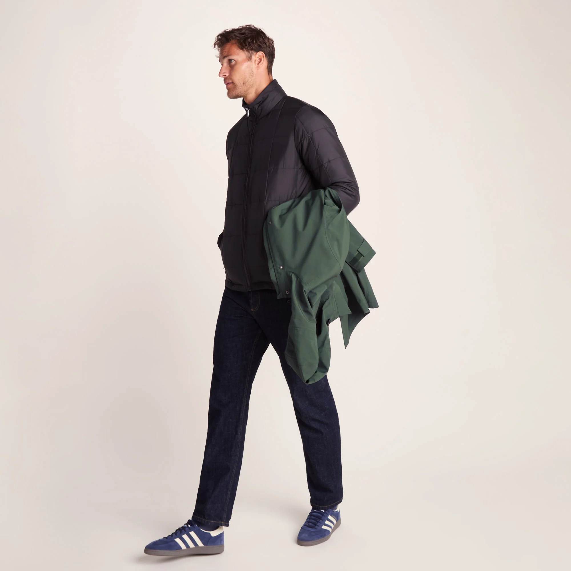 Haydon Mens Waterproof 3in1 Jacket - Racing Green - Image 5