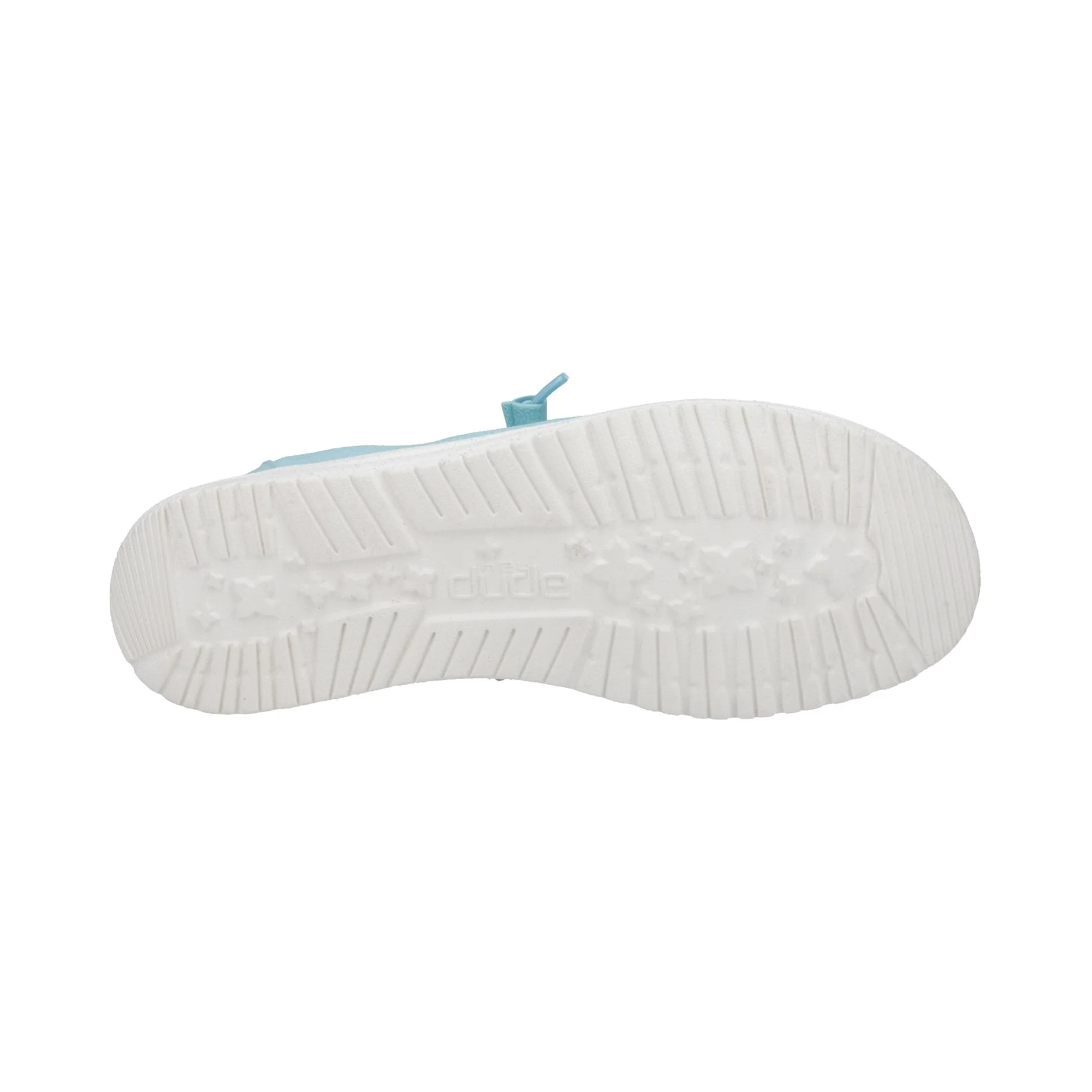 HEYDUDE Wendy Womens Canvas Shoe - Turquoise - Image 3
