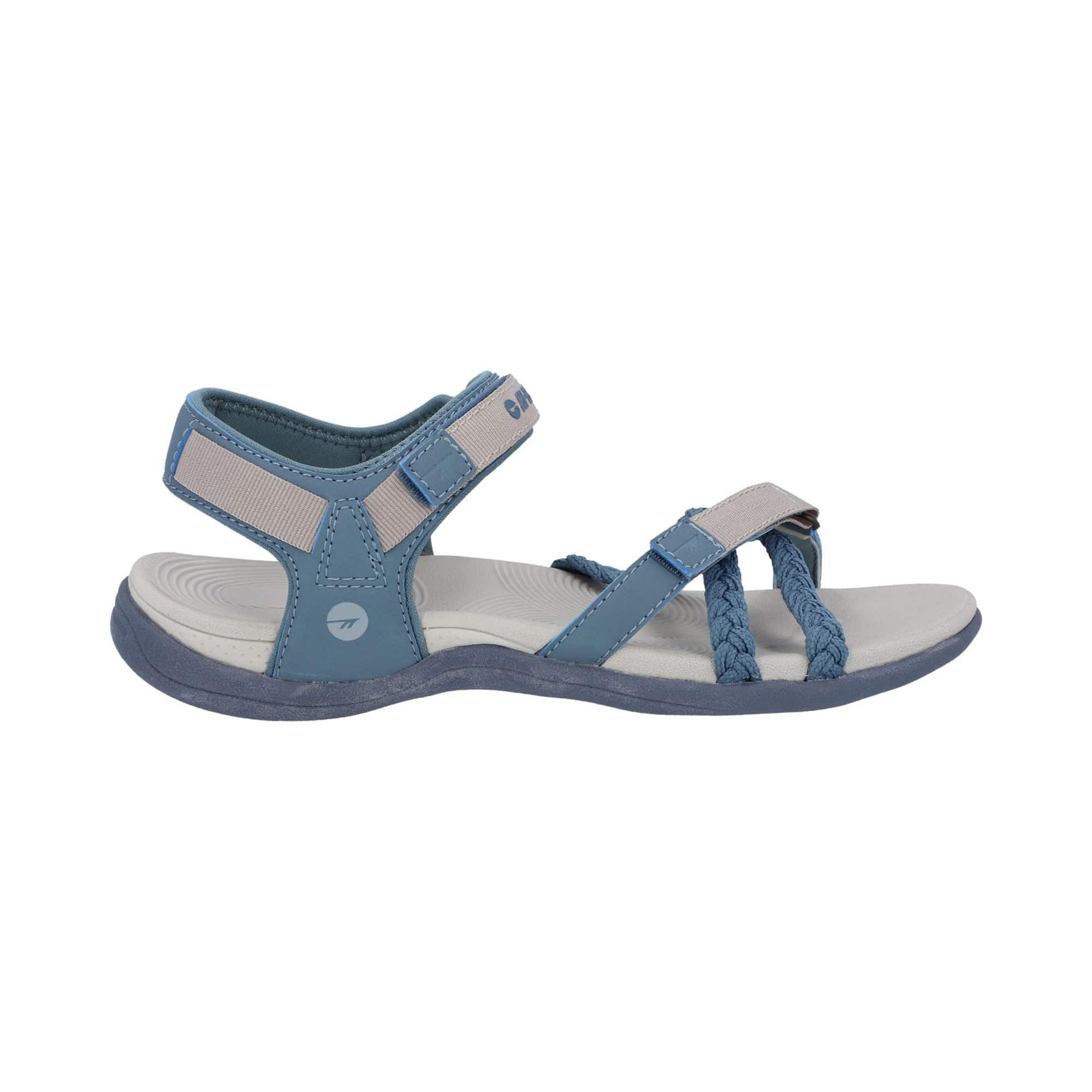 Hi-Tec Anselia Womens Sandal - Stormy Sea/Silver Lining - Image 4
