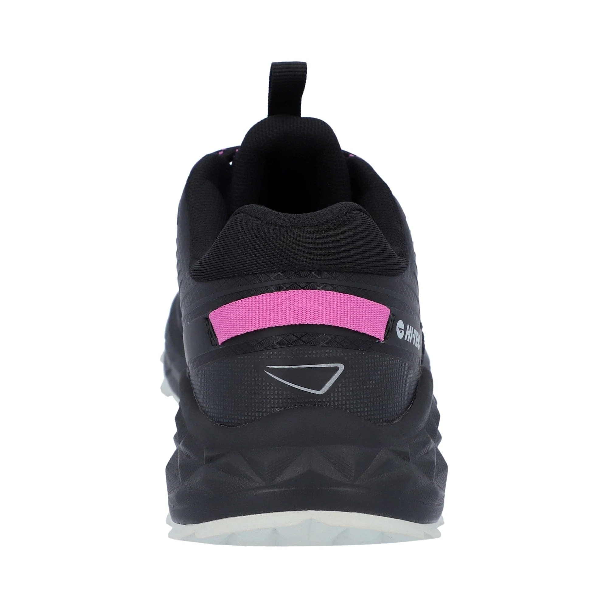 Hi-Tec Fuse Trail Low Womens Trainers - Black/Cool Grey/Cyclamen - Image 2