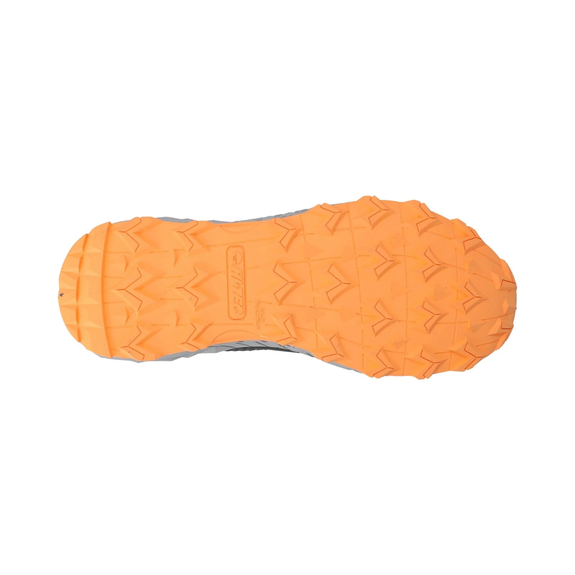 Hi-Tec Fuse Trek Mid Mens Hiking Boot - Steel/Charcoal/Bright Marigold - Image 4