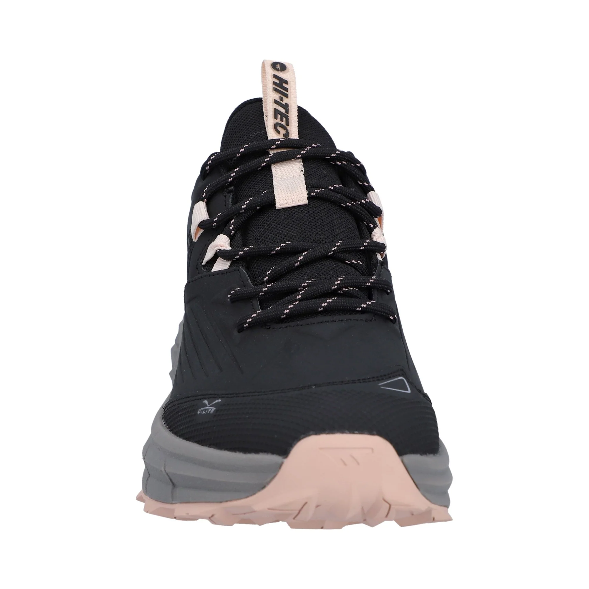 Hi-Tec Fuse Trek Womens Hiking Shoe - Black/Steeple Grey/Cameo Rose - Image 3