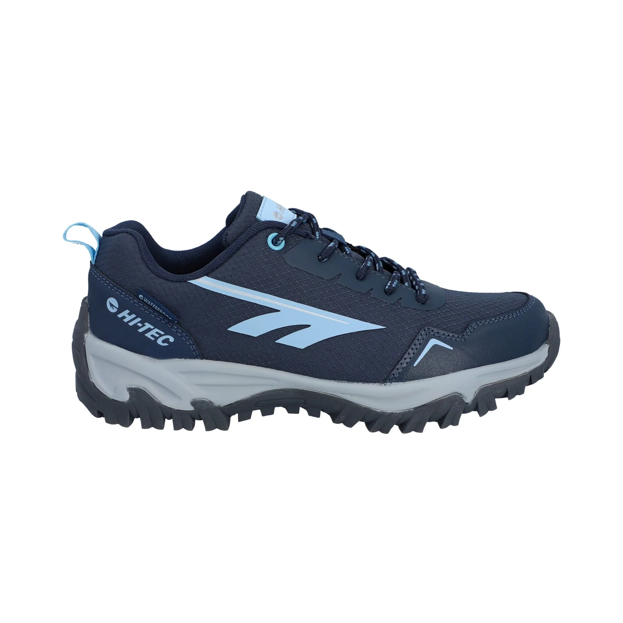 Hi-Tec JAGUAR Womens - WP Womens Trail Shoe - Indigo/Moonstone - Image 4